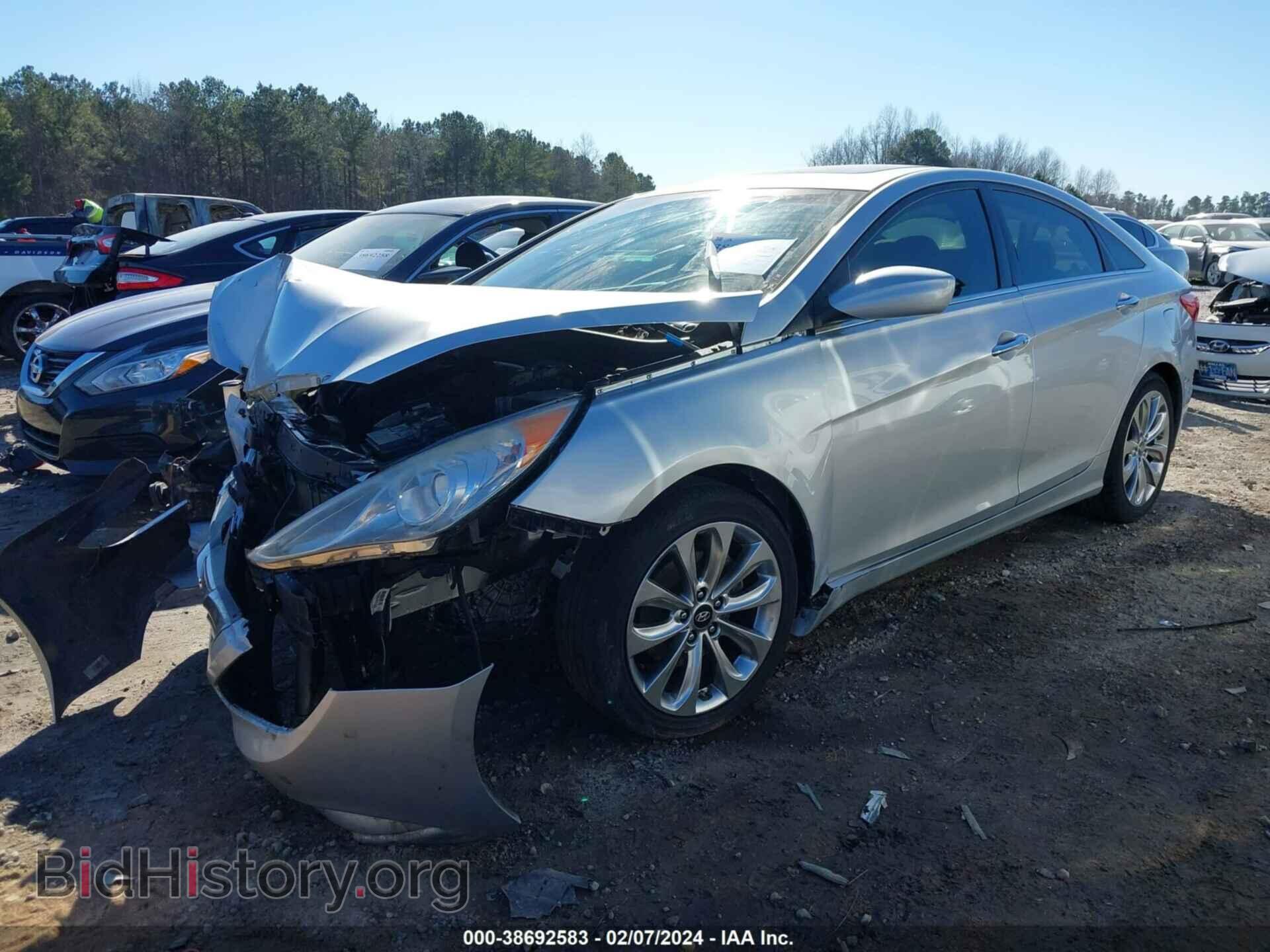 2013 HYUNDAI SONATA - VIN: 5NPEC4ACXDH648855 - Фото 2