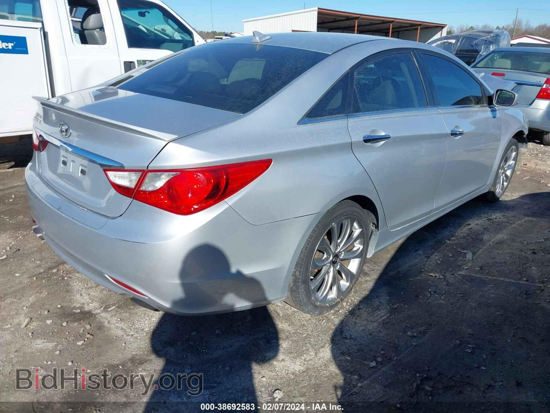 2013 HYUNDAI SONATA - VIN: 5NPEC4ACXDH648855 - Фото 4