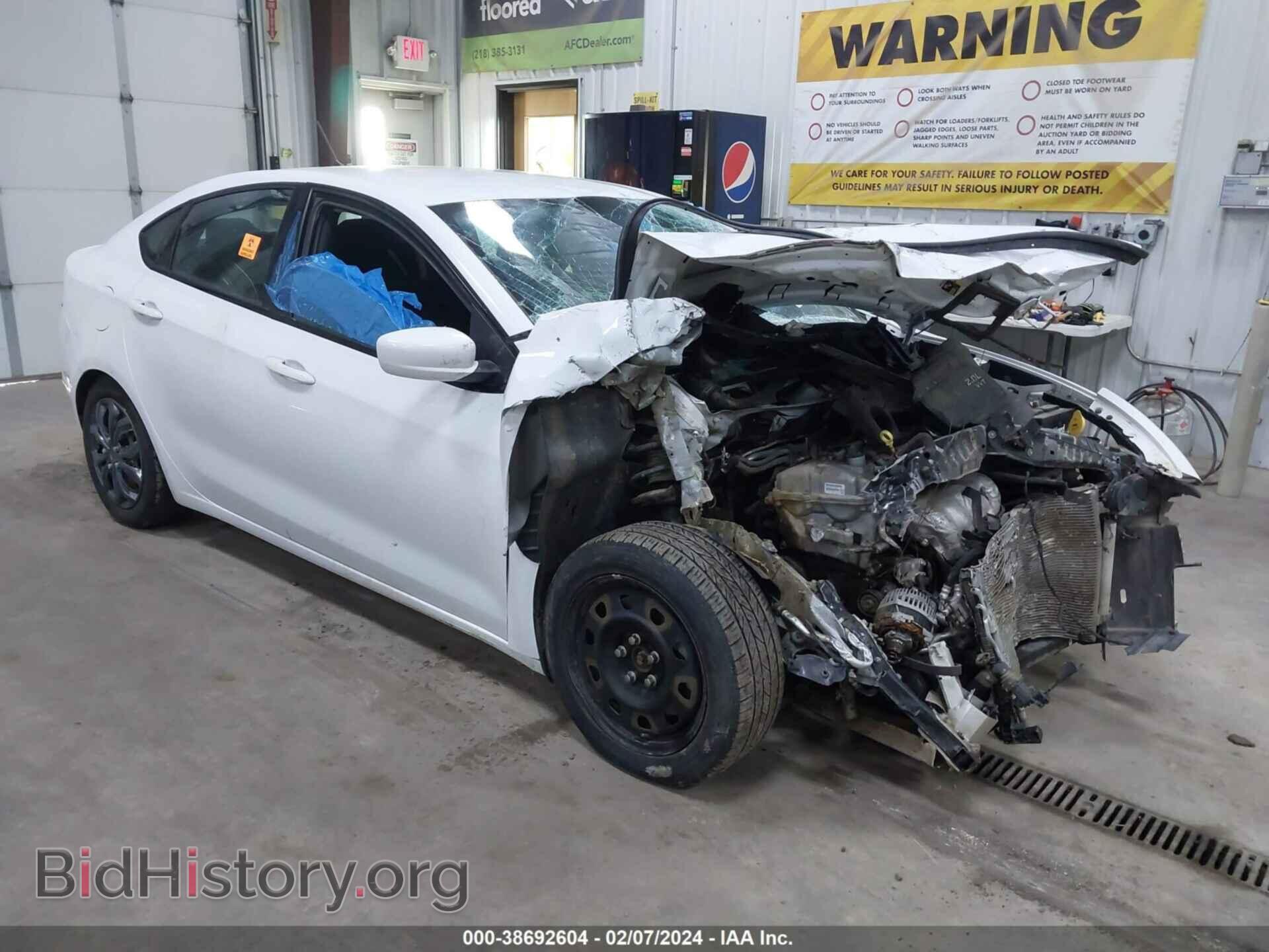 Photo 1C3CDFAA1FD117023 - DODGE DART 2015