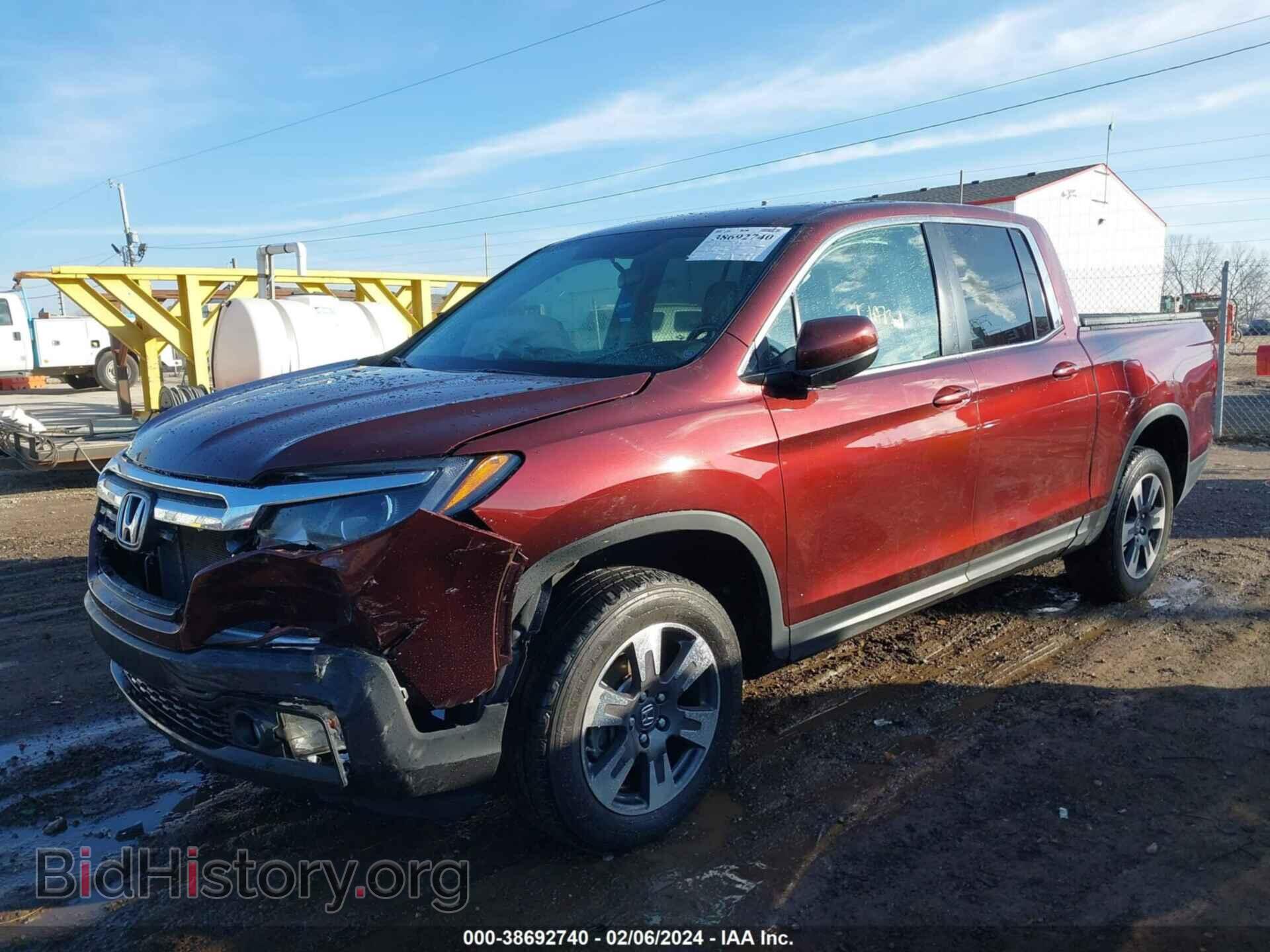 2018 HONDA RIDGELINE - VIN: 5FPYK3F56JB003996 - Фото 2