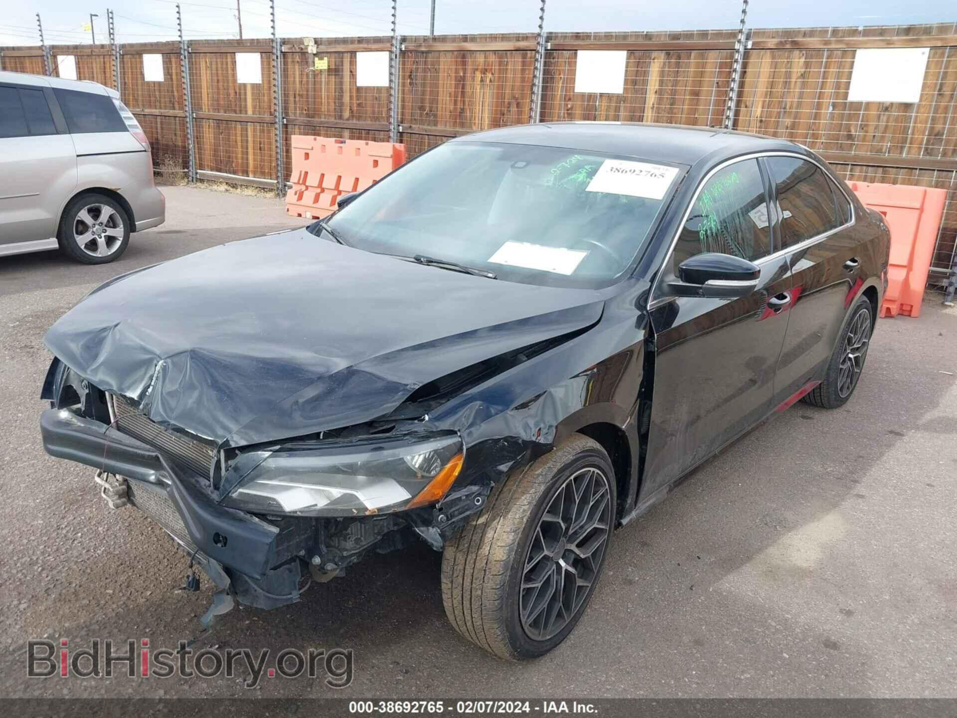 2014 VOLKSWAGEN PASSAT - VIN: 1VWBS7A34EC062542 - Фото 2