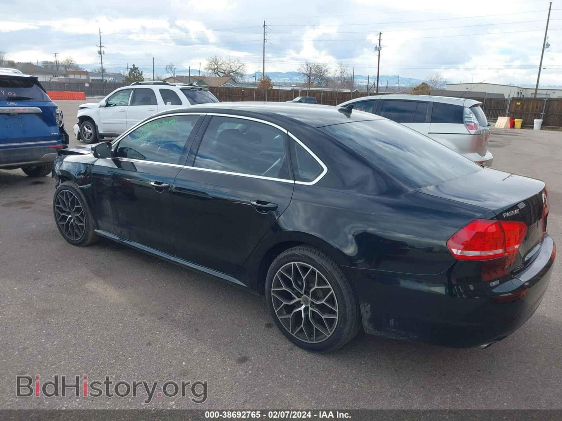 2014 VOLKSWAGEN PASSAT - VIN: 1VWBS7A34EC062542 - Фото 3