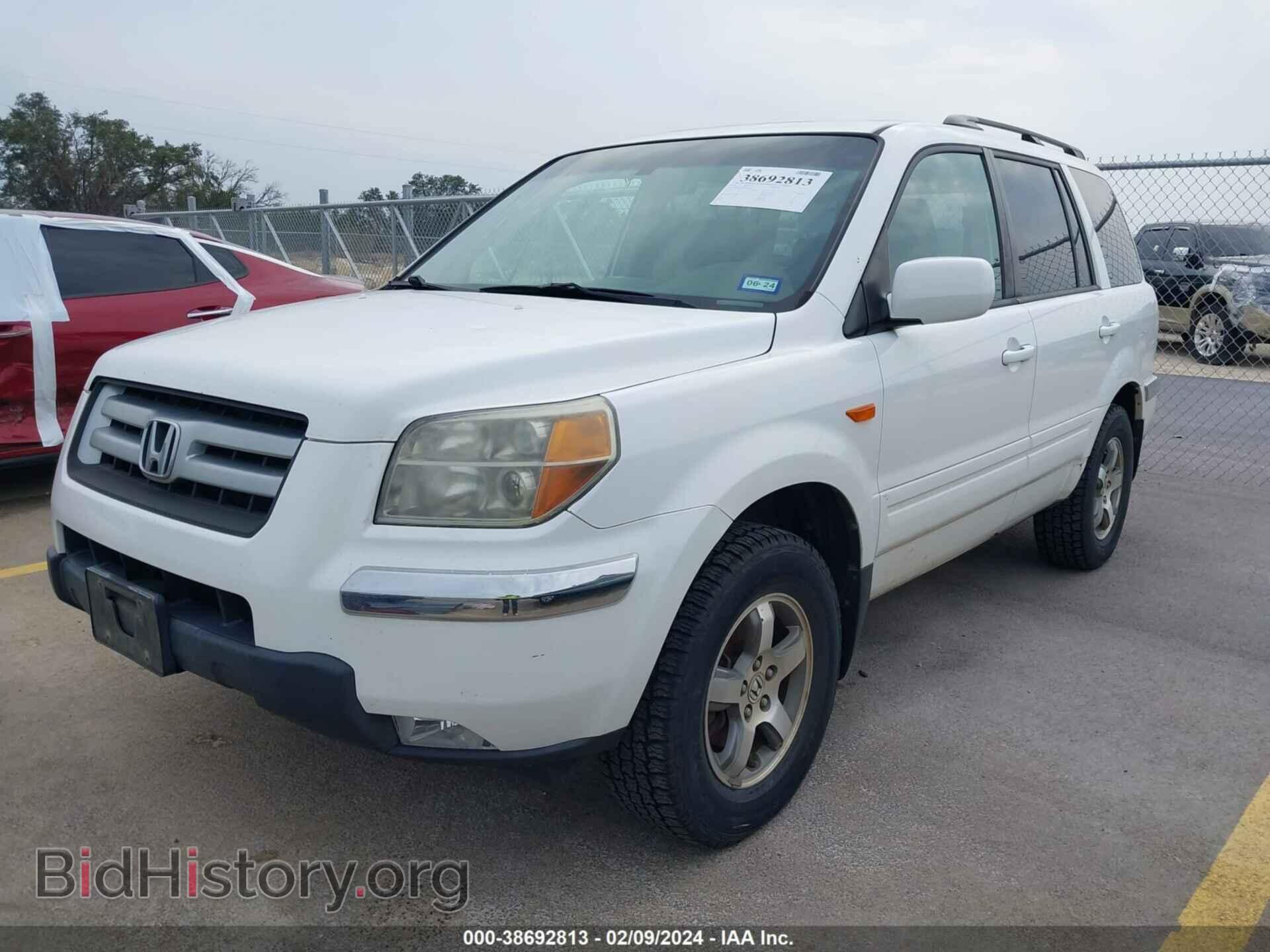 2006 HONDA PILOT - VIN: 2HKYF18686H530566 - Фото 2