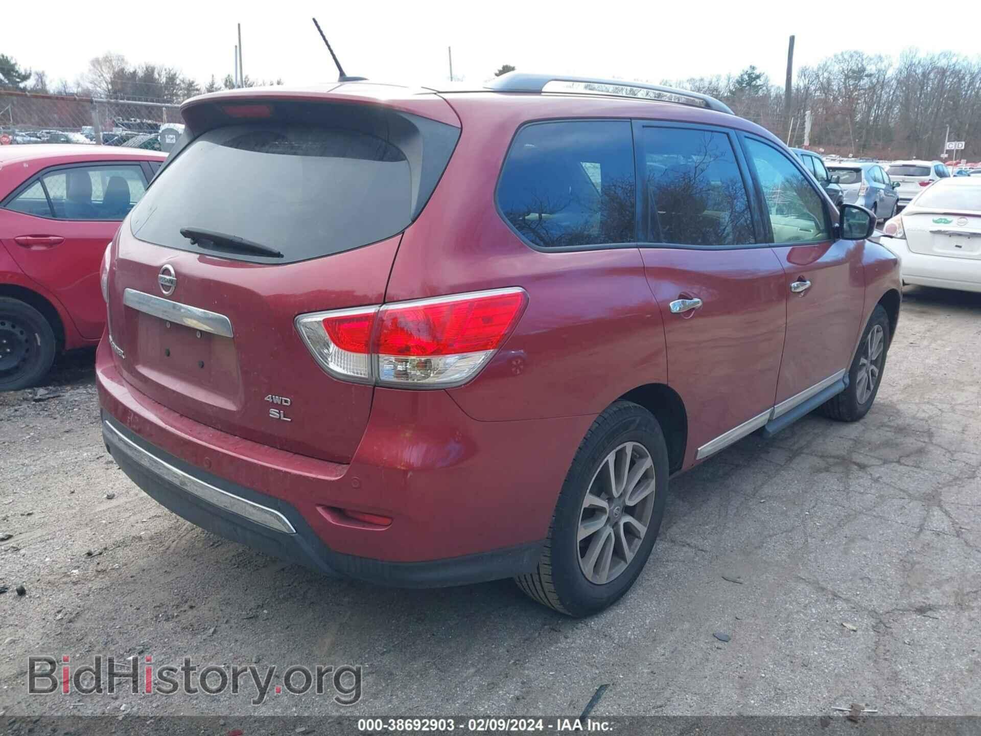 2013 NISSAN PATHFINDER - VIN: 5N1AR2MM3DC643378 - Фото 4