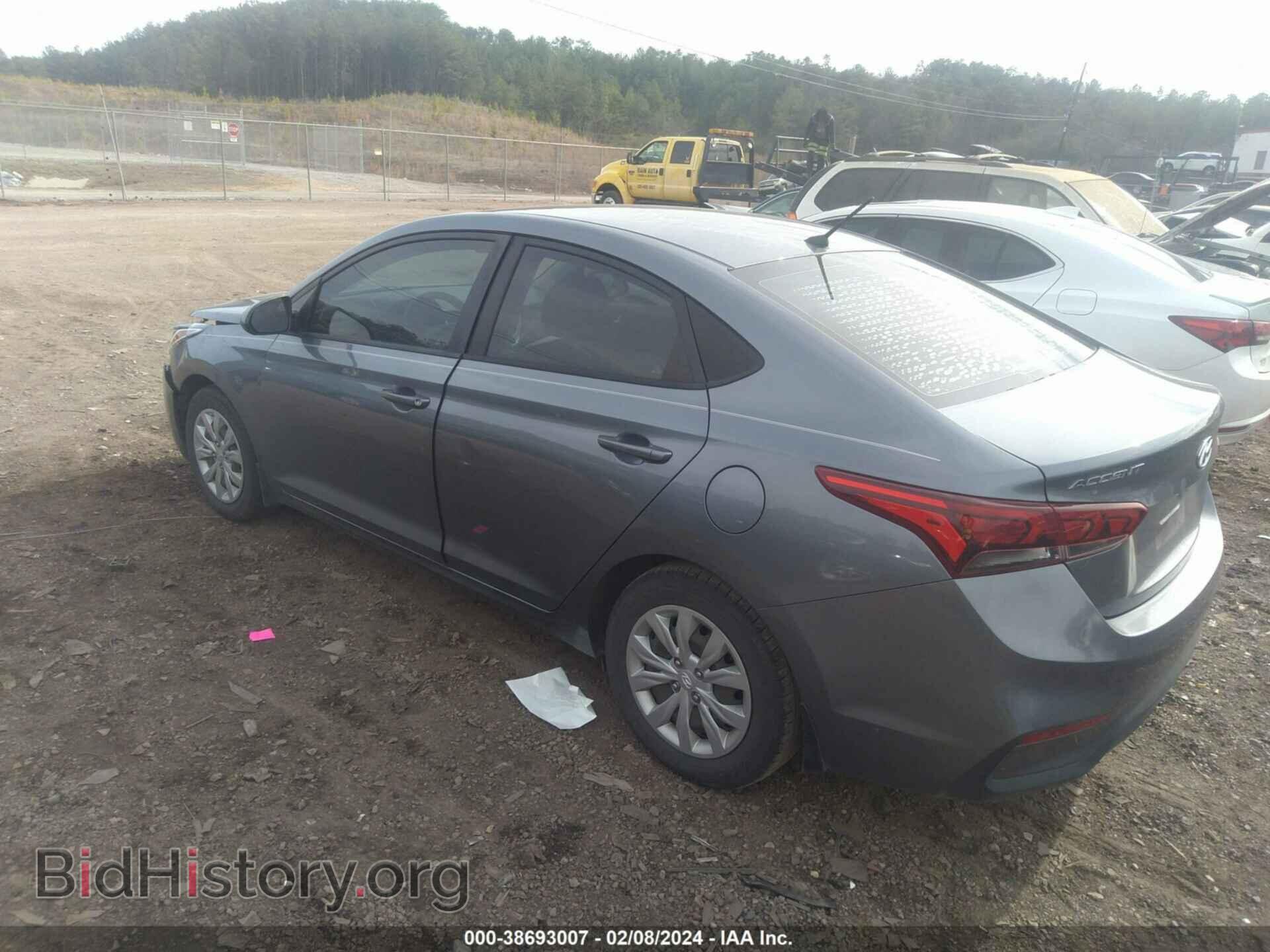 2020 HYUNDAI ACCENT - VIN: 3KPC24A67LE115160 - Фото 3