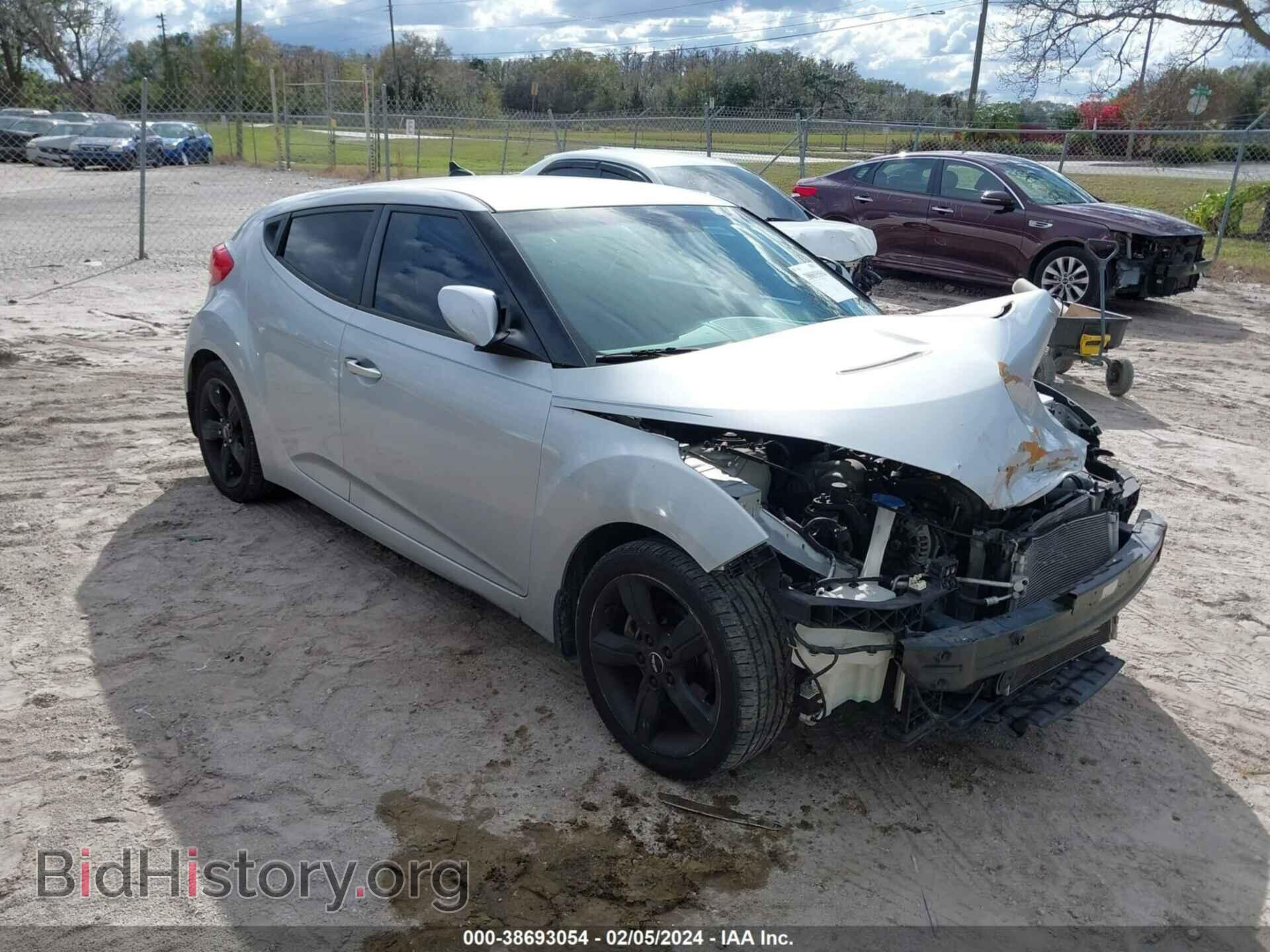 Photo KMHTC6AD2CU073758 - HYUNDAI VELOSTER 2012