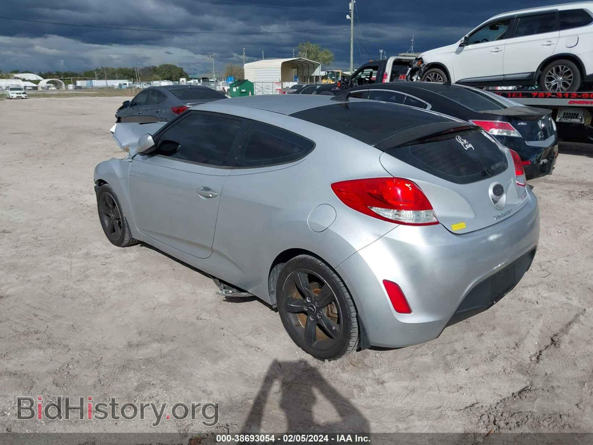 2012 HYUNDAI VELOSTER - VIN: KMHTC6AD2CU073758 - Фото 3