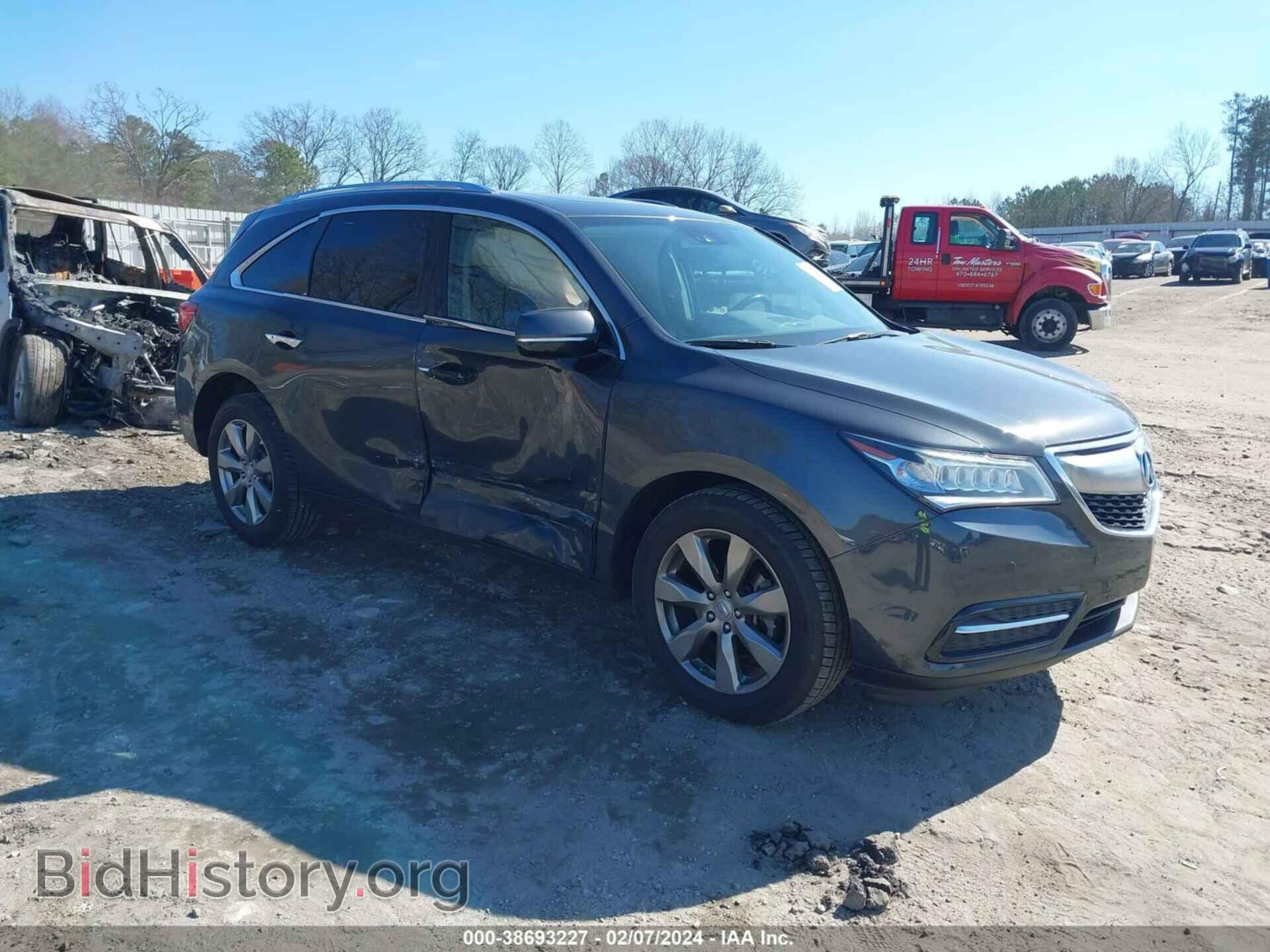 Photo 5FRYD3H98GB013195 - ACURA MDX 2016