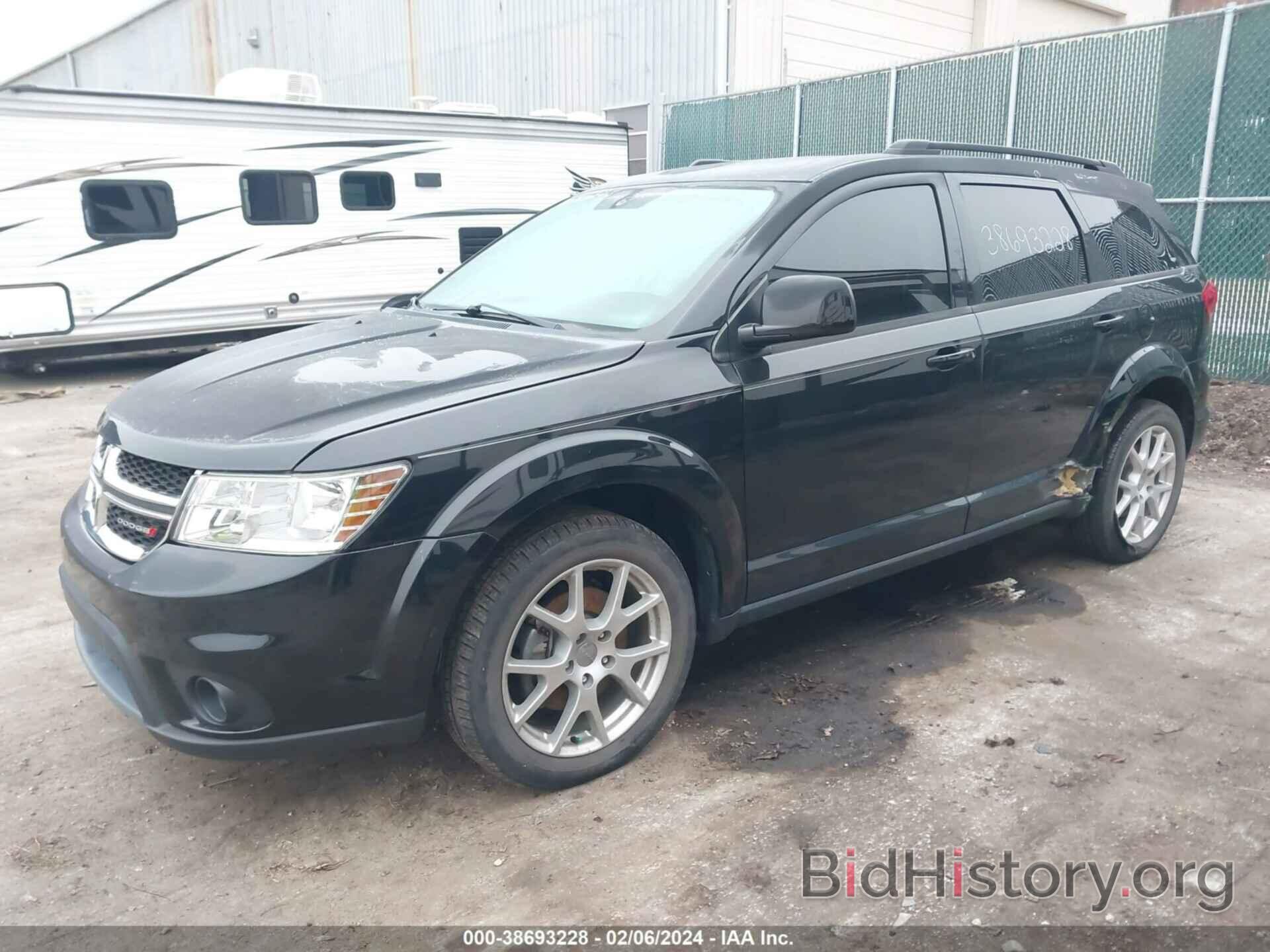 Report 3C4PDDBG6GT140748 DODGE JOURNEY 2016 Black Flexible Fuel - price ...