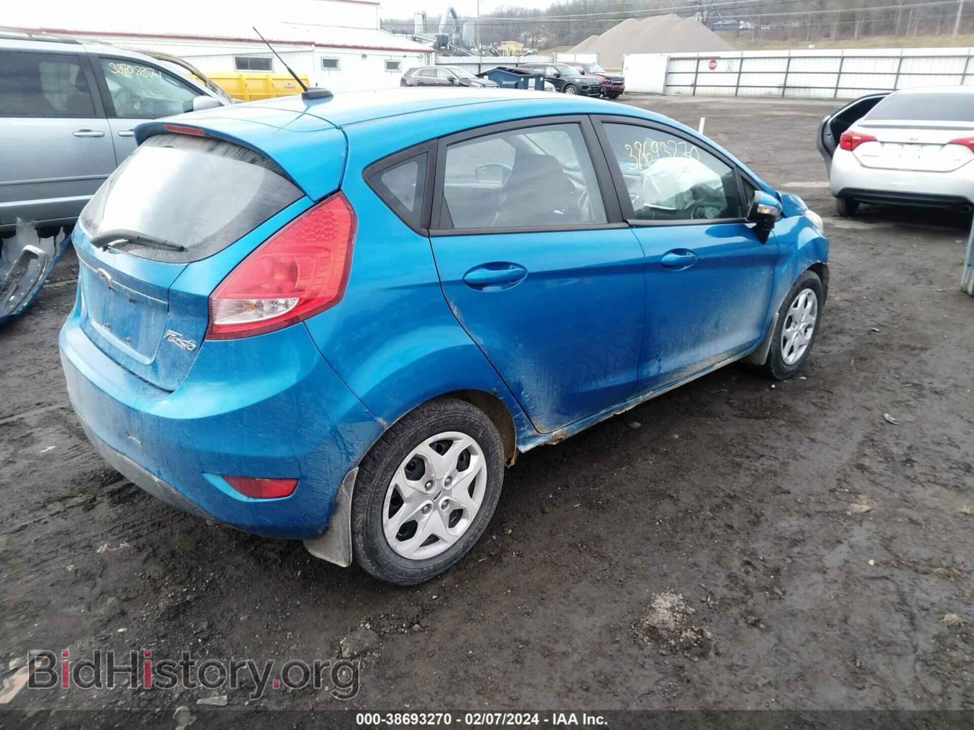 2013 FORD FIESTA - VIN: 3FADP4EJ2DM184338 - Фото 4