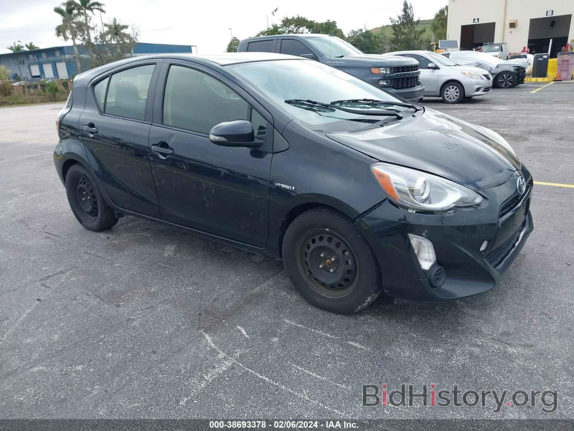 Photo JTDKDTB35F1103875 - TOYOTA PRIUS C 2015