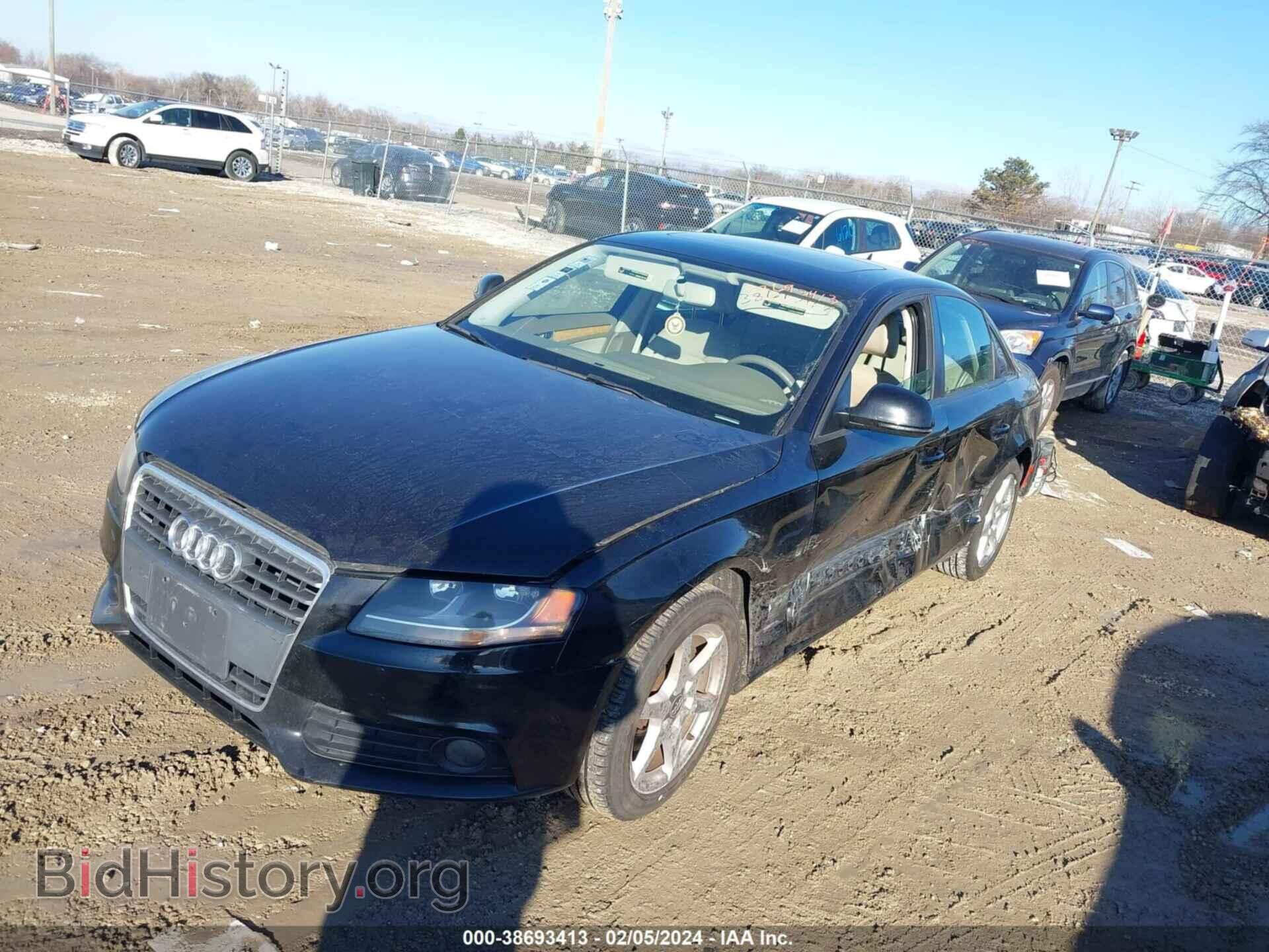 2009 AUDI A4 - VIN: WAULF78K39N015177 - Фото 2