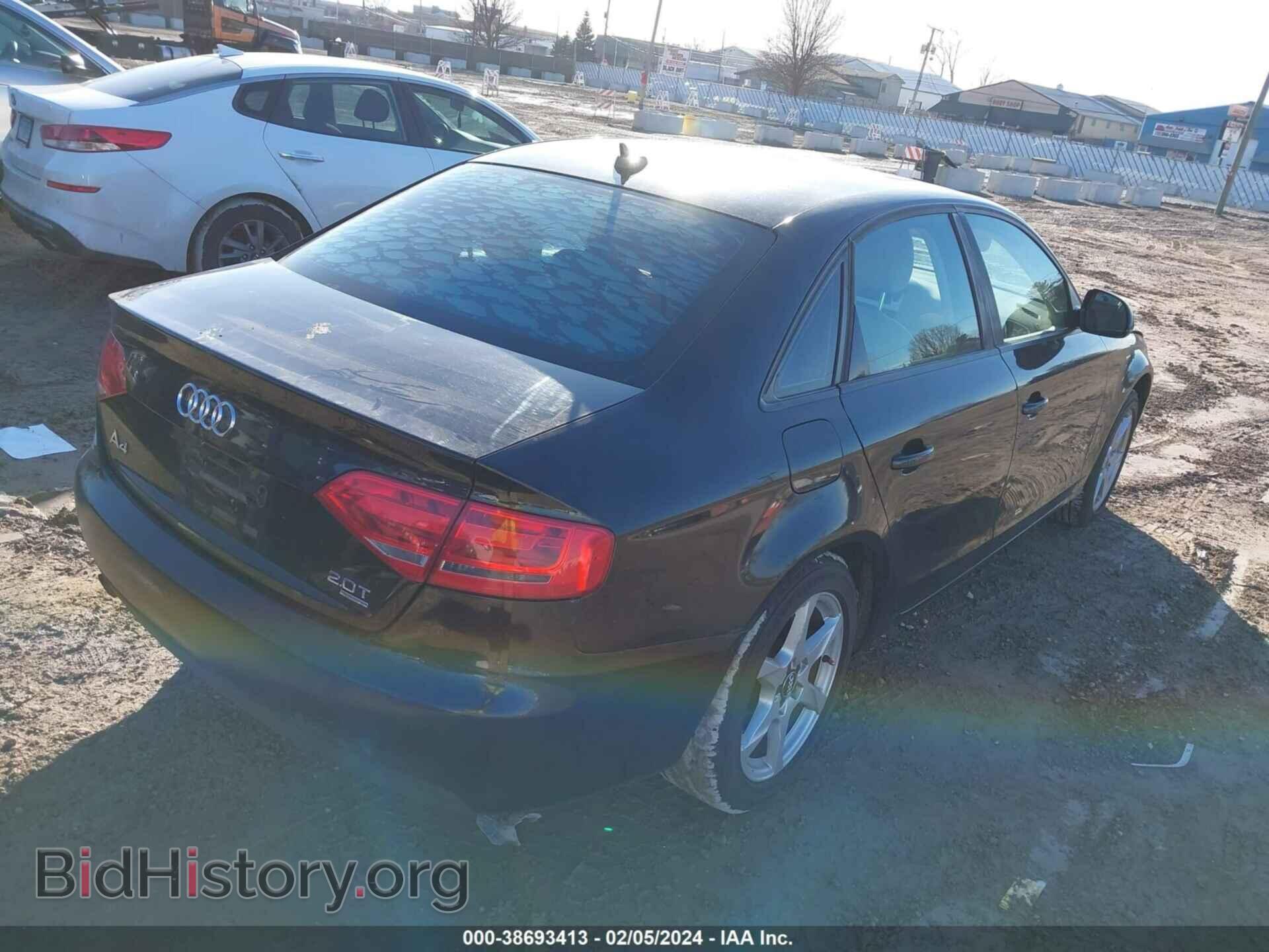 2009 AUDI A4 - VIN: WAULF78K39N015177 - Фото 4
