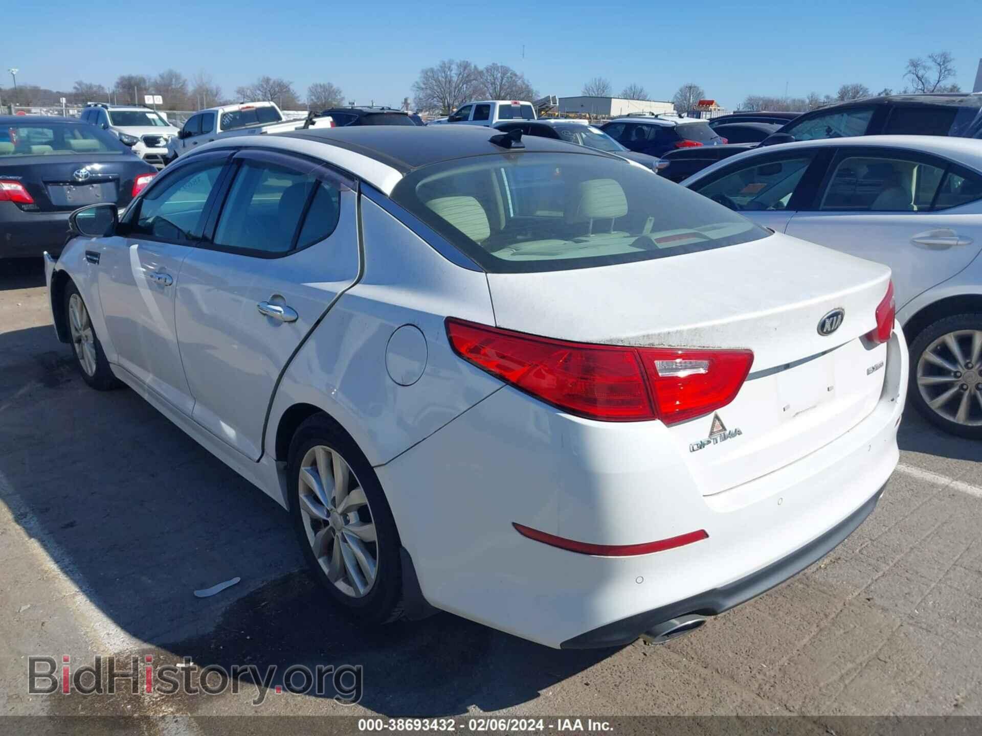 2015 KIA OPTIMA - VIN: 5XXGN4A76FG435423 - Photo 3