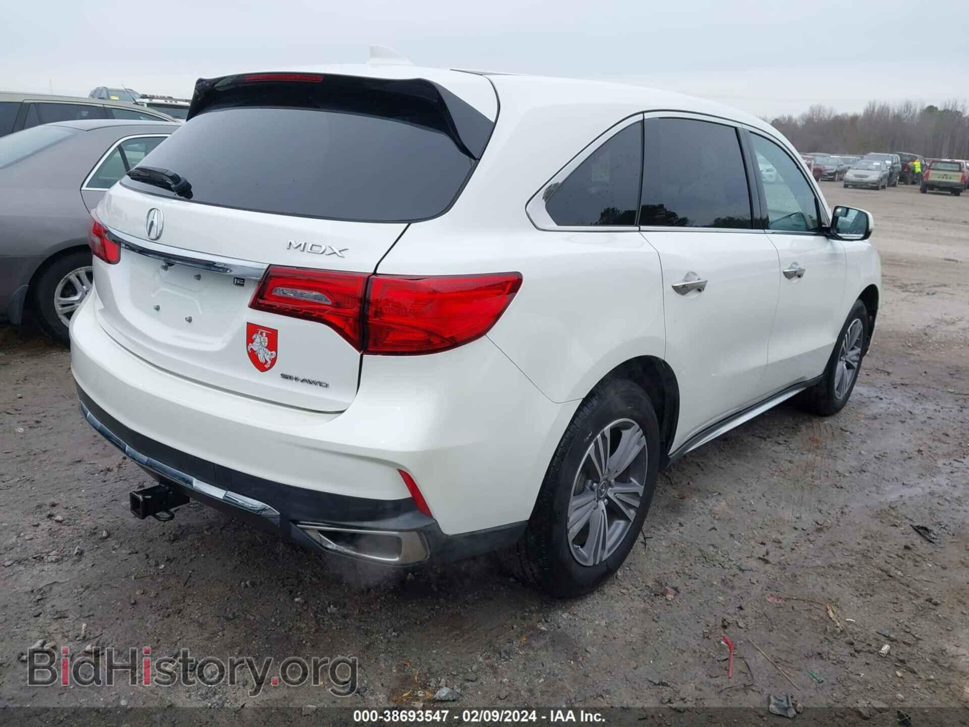 2019 ACURA MDX - VIN: 5J8YD4H33KL026589 - Фото 4