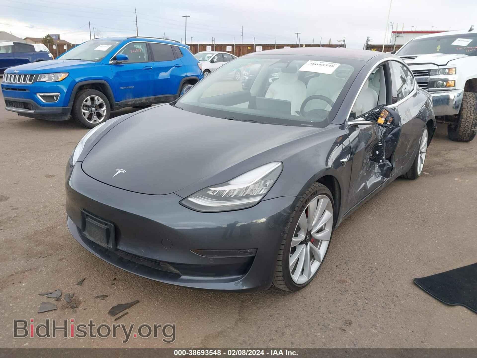 2018 TESLA MODEL 3 - VIN: 5YJ3E1EB2JF055163 - Фото 2