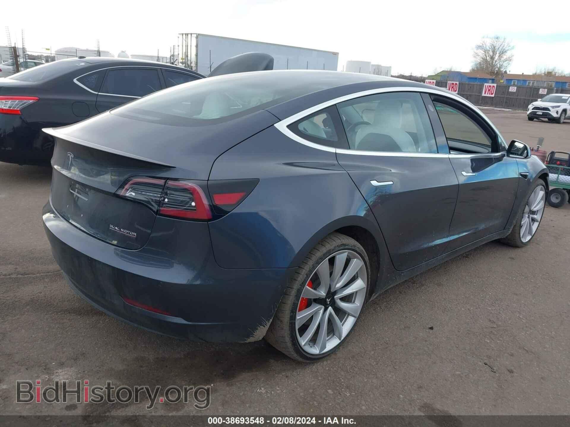 2018 TESLA MODEL 3 - VIN: 5YJ3E1EB2JF055163 - Фото 4