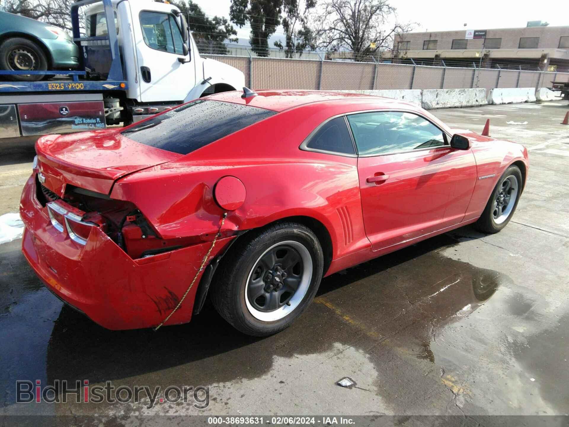 2013 CHEVROLET CAMARO - VIN: 2G1FA1E30D9245692 - Фото 4