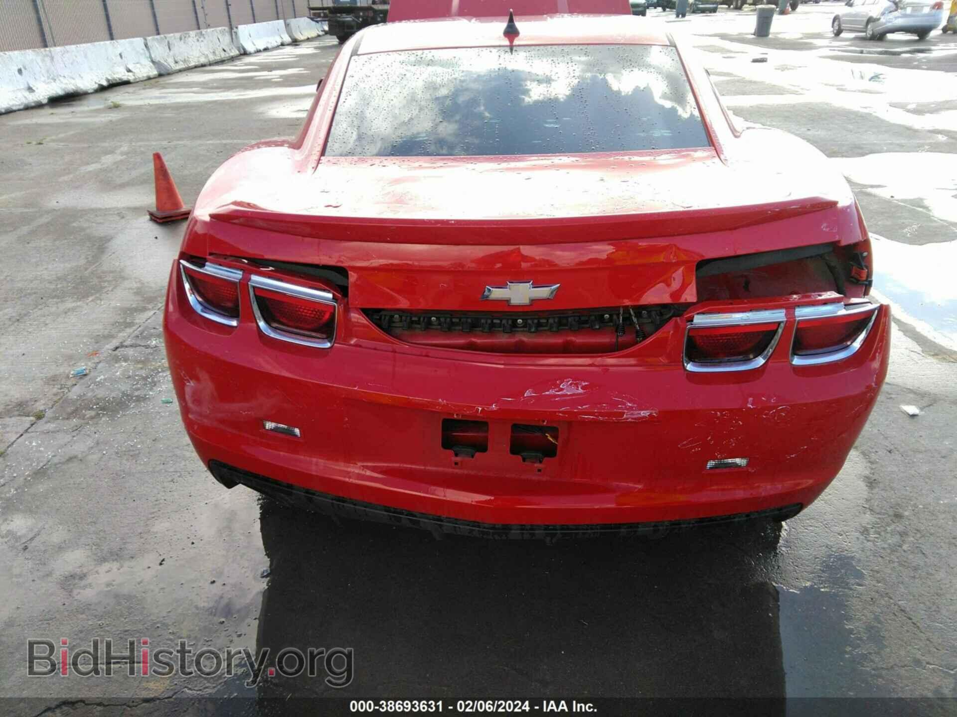 2013 CHEVROLET CAMARO - VIN: 2G1FA1E30D9245692 - Фото 6