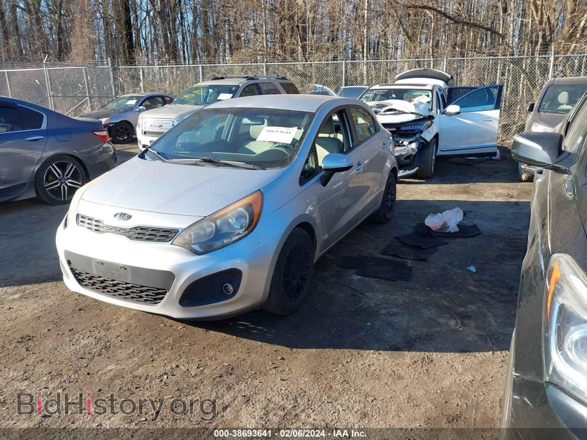 2012 KIA RIO5 - VIN: KNADN5A32C6052365 - Фото 2