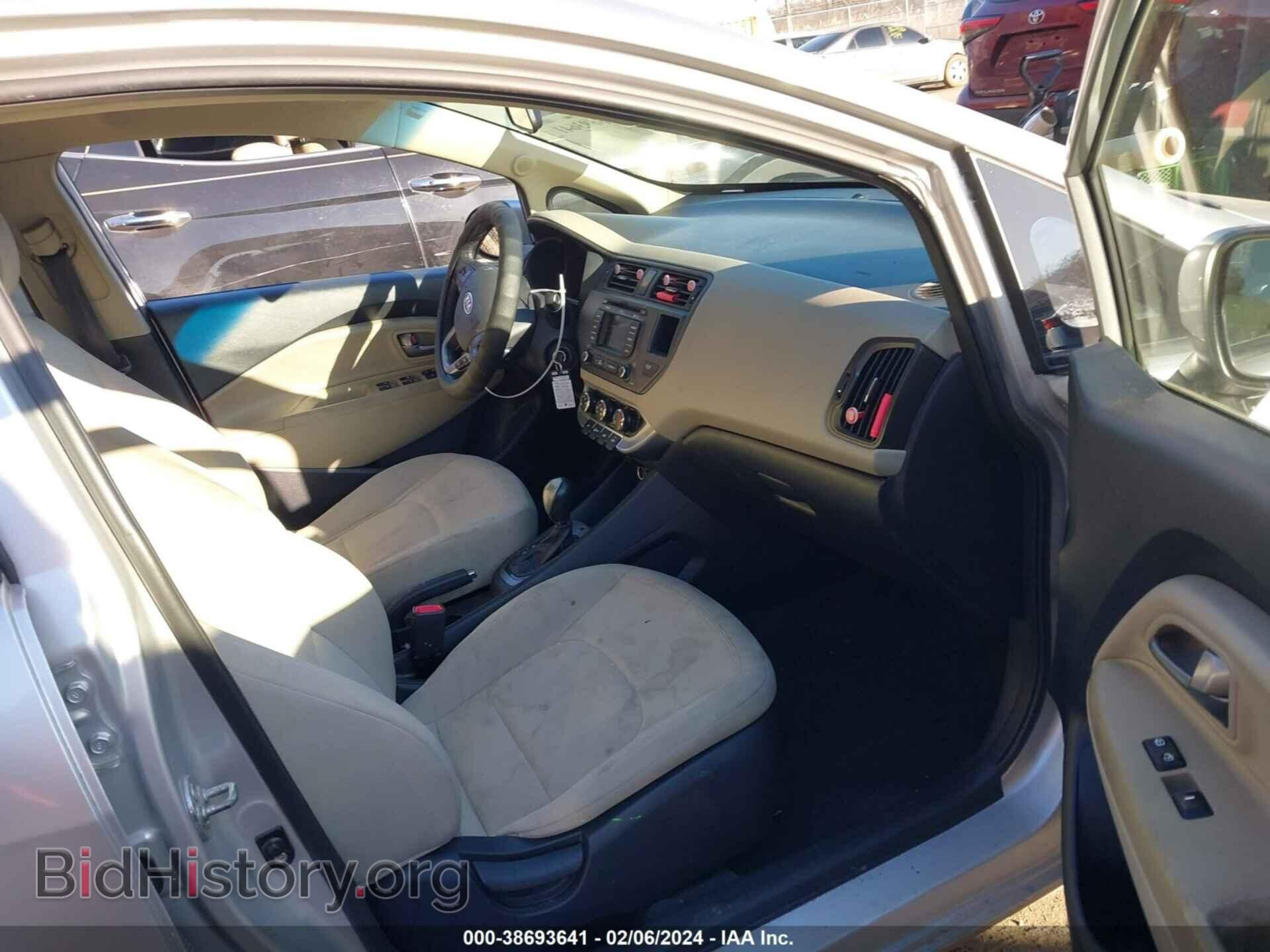 2012 KIA RIO5 - VIN: KNADN5A32C6052365 - Фото 5