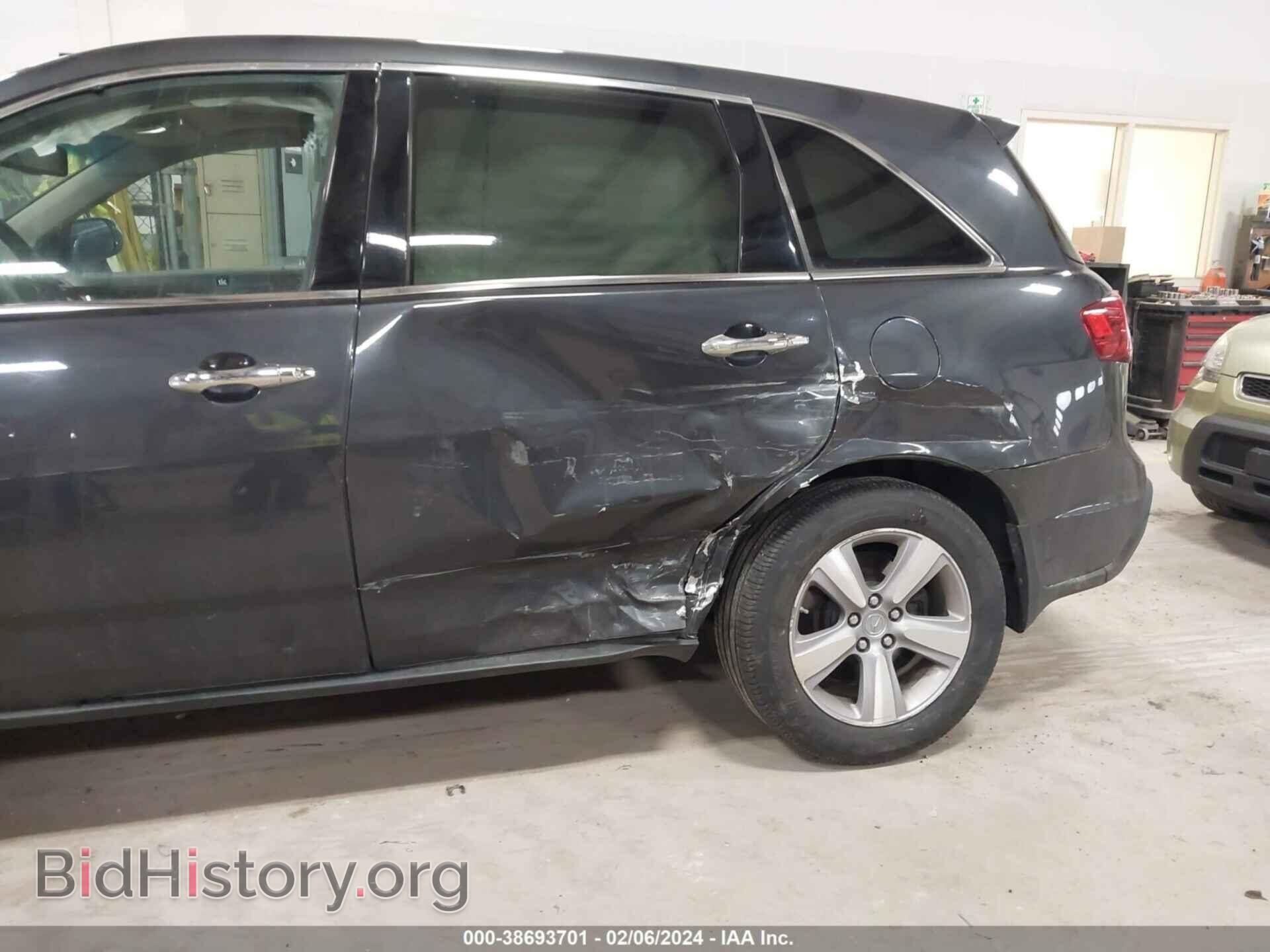 2013 ACURA MDX - VIN: 2HNYD2H22DH522603 - Фото 6