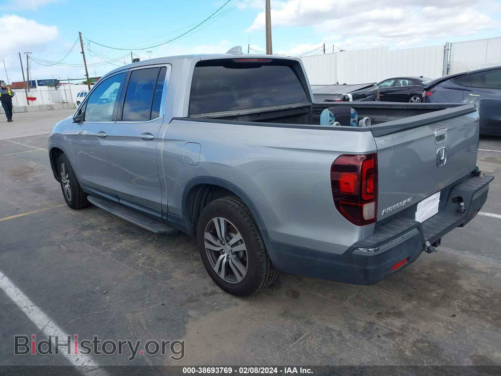 2017 HONDA RIDGELINE - VIN: 5FPYK2F49HB003969 - Фото 3