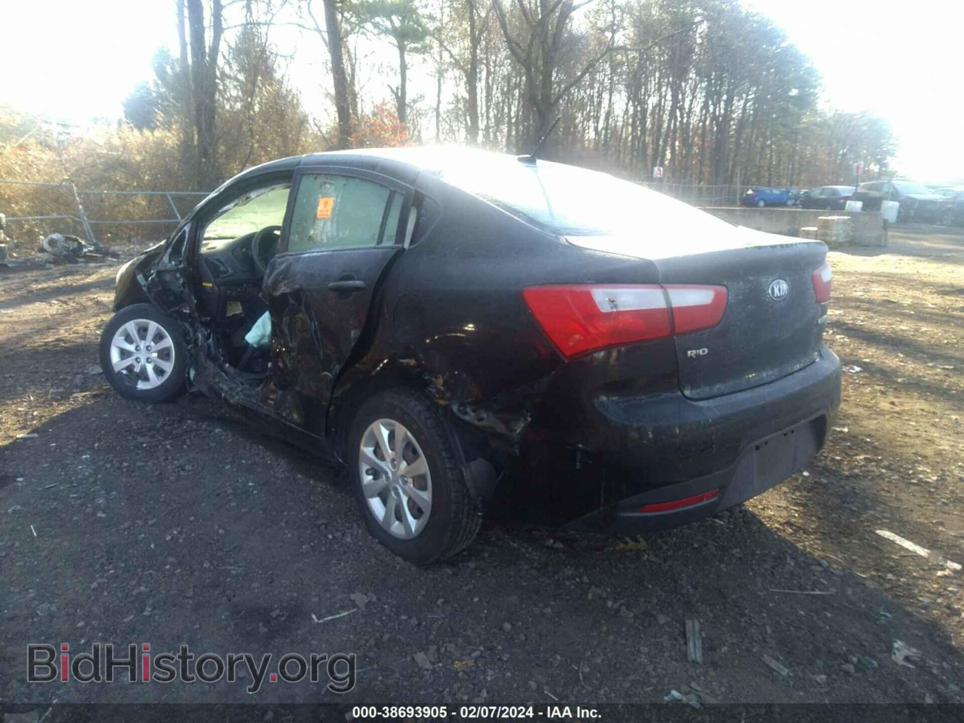 2014 KIA RIO - VIN: KNADN4A36E6368154 - Фото 3