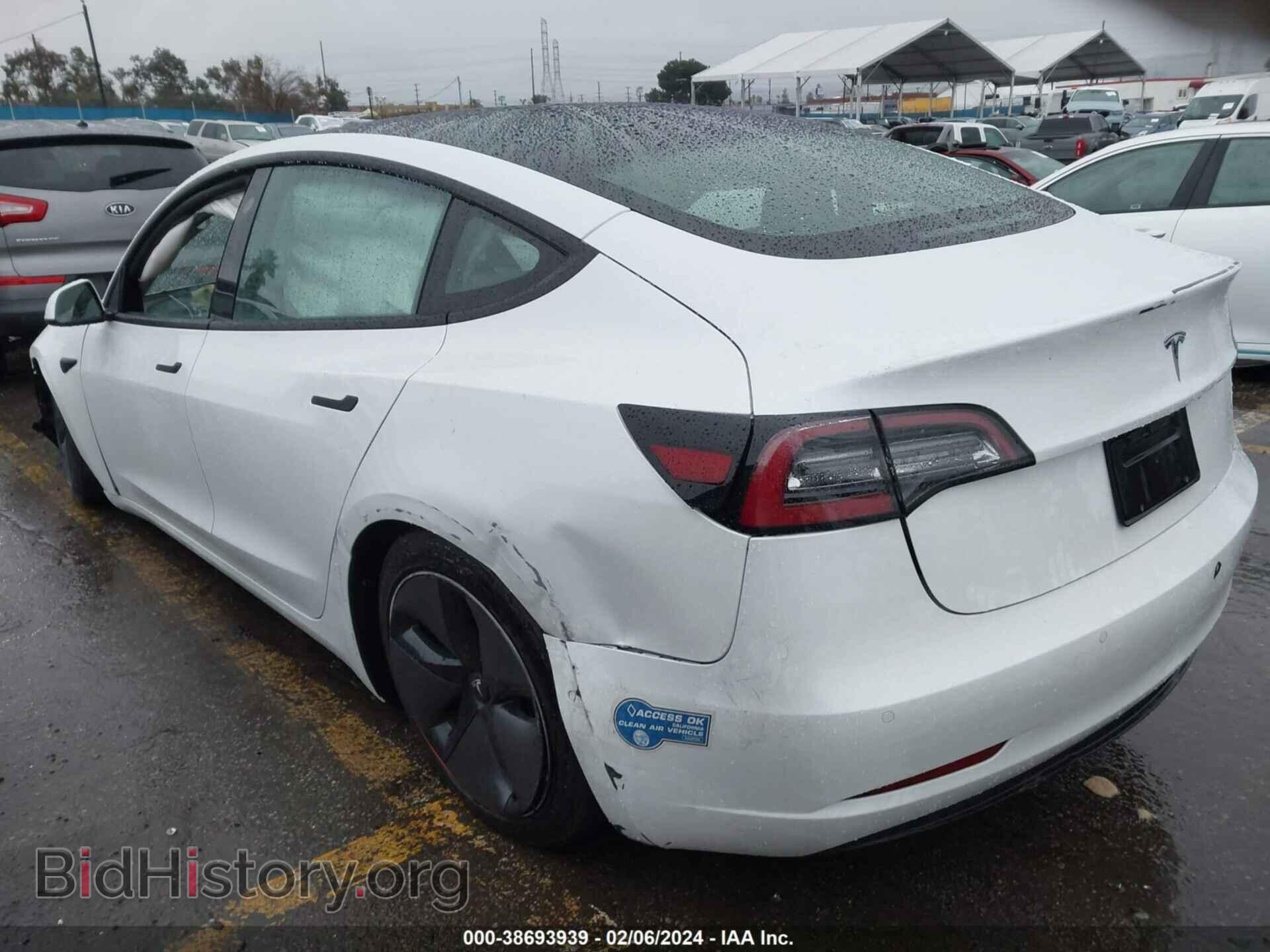 2021 TESLA MODEL 3 - VIN: 5YJ3E1EA9MF071436 - Фото 3