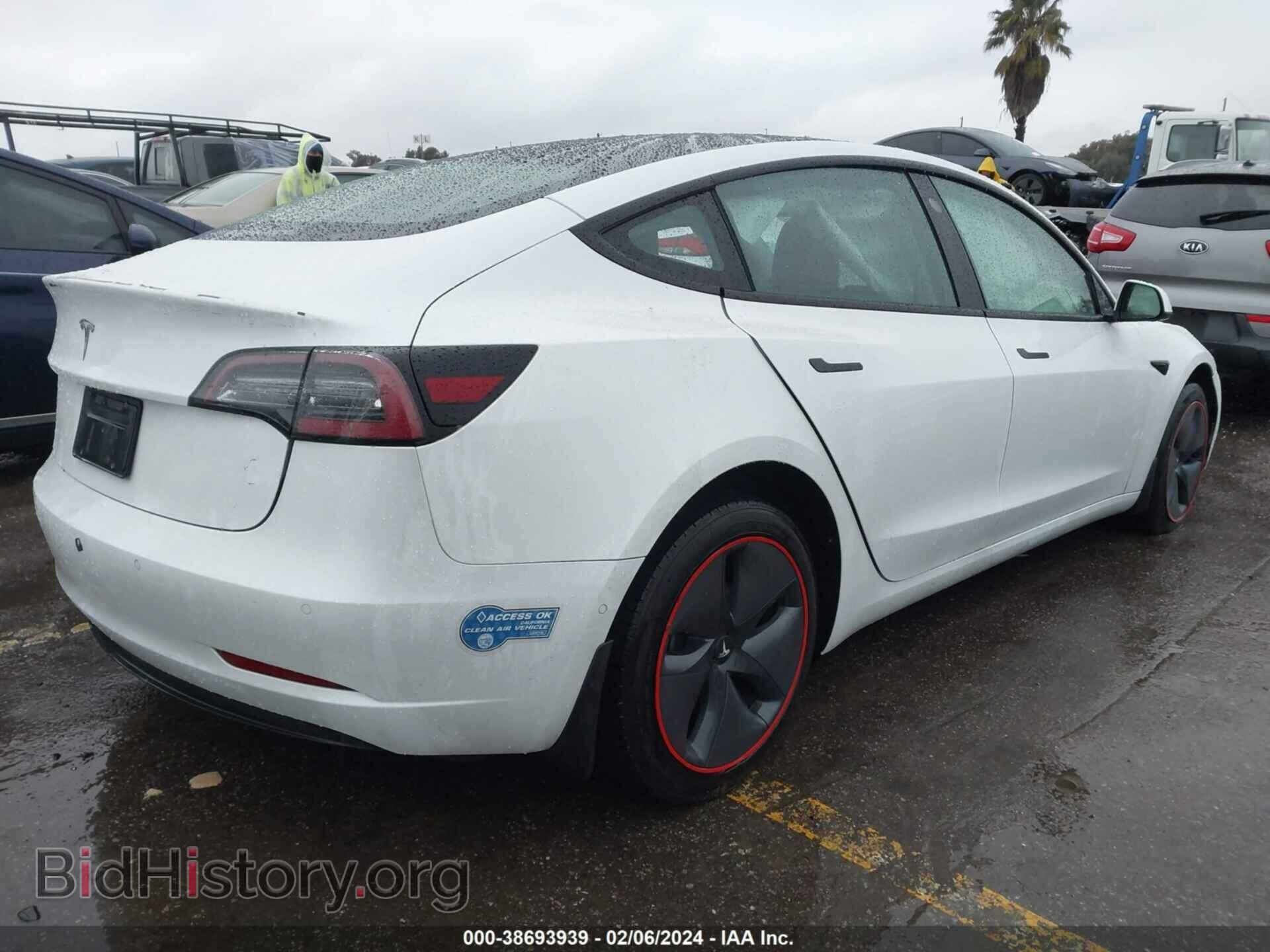 2021 TESLA MODEL 3 - VIN: 5YJ3E1EA9MF071436 - Фото 4