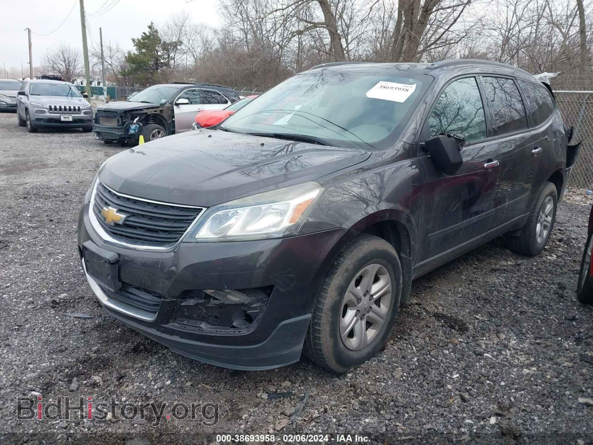 2017 CHEVROLET TRAVERSE - VIN: 1GNKRFED6HJ291744 - Фото 2