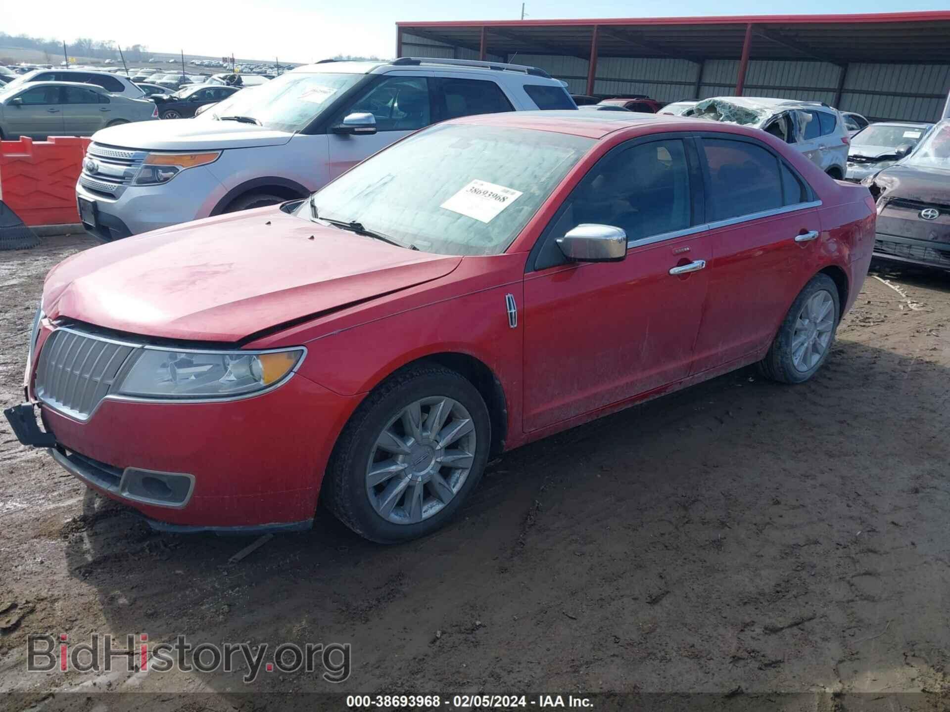 2012 LINCOLN MKZ - VIN: 3LNHL2JC4CR836652 - Фото 2