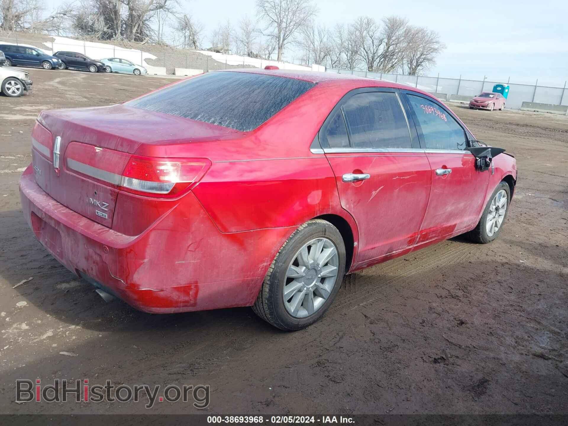 2012 LINCOLN MKZ - VIN: 3LNHL2JC4CR836652 - Фото 4
