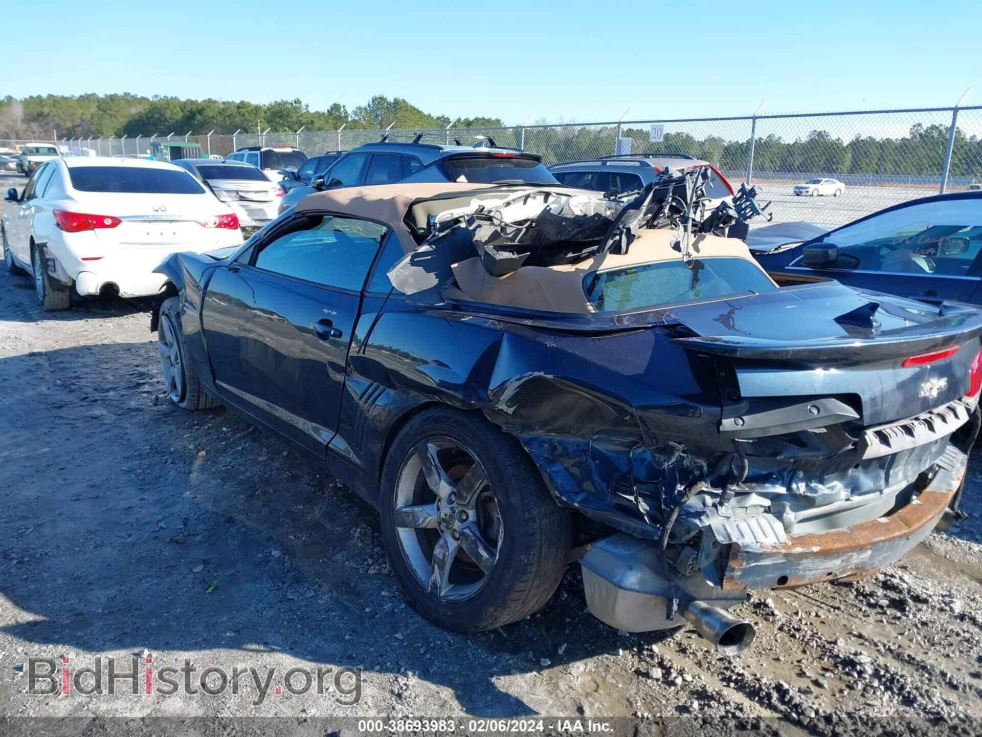2014 CHEVROLET CAMARO - VIN: 2G1FB3D31E9136475 - Фото 3