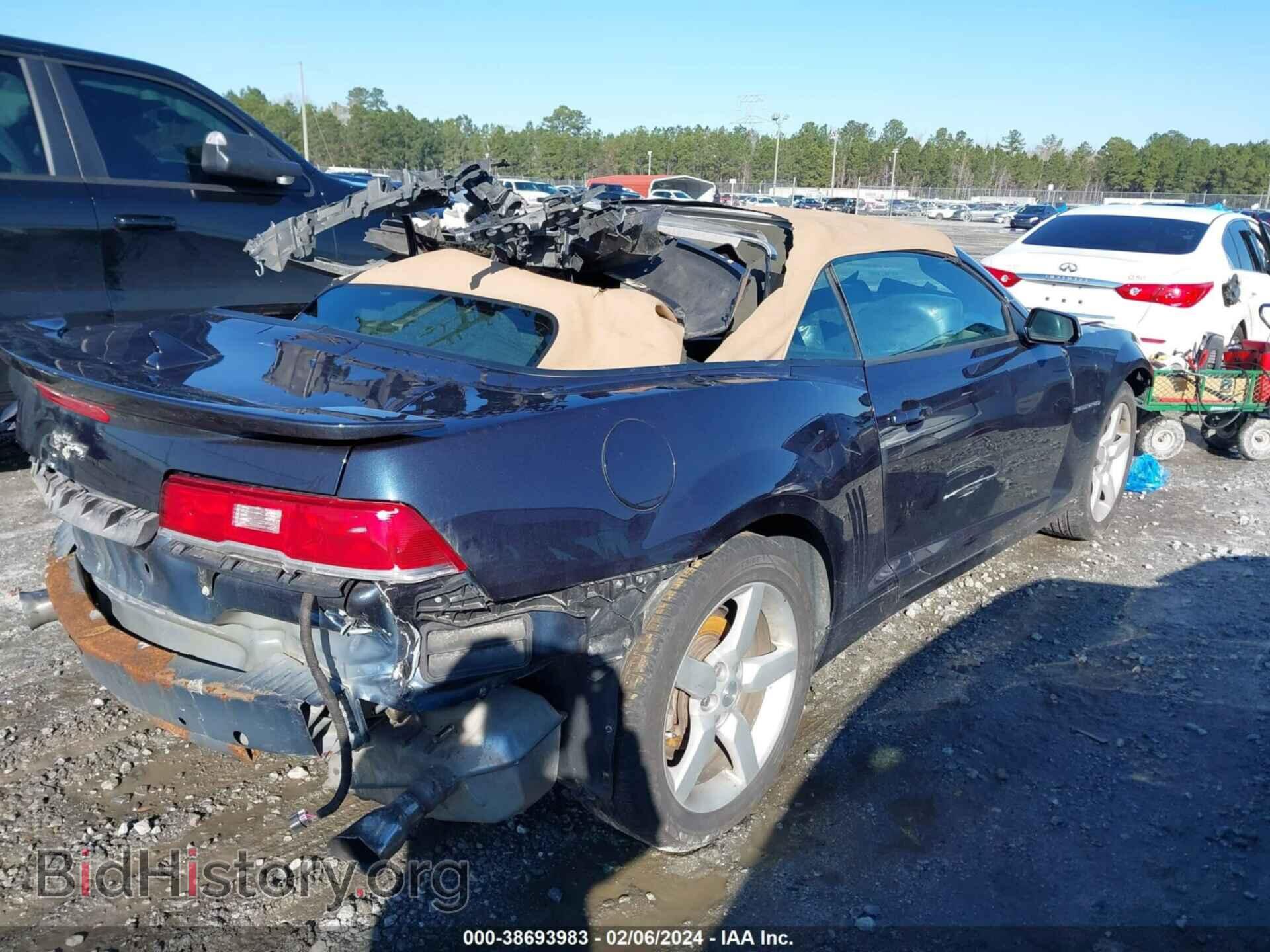 2014 CHEVROLET CAMARO - VIN: 2G1FB3D31E9136475 - Фото 4