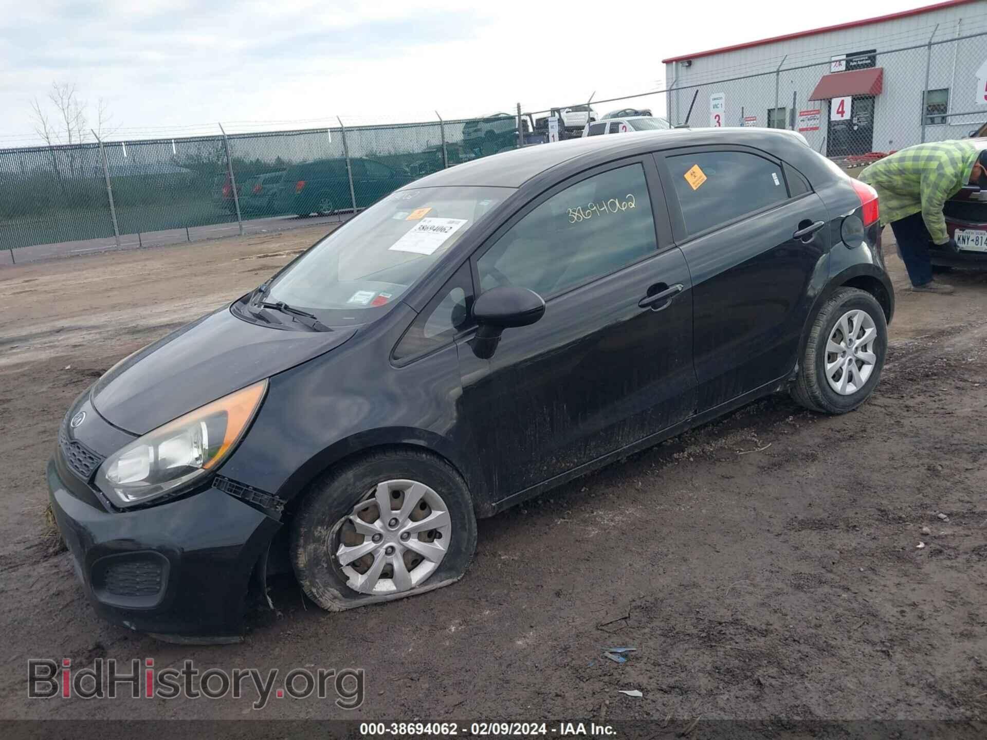 2012 KIA RIO5 - VIN: KNADM5A32C6016971 - Фото 2