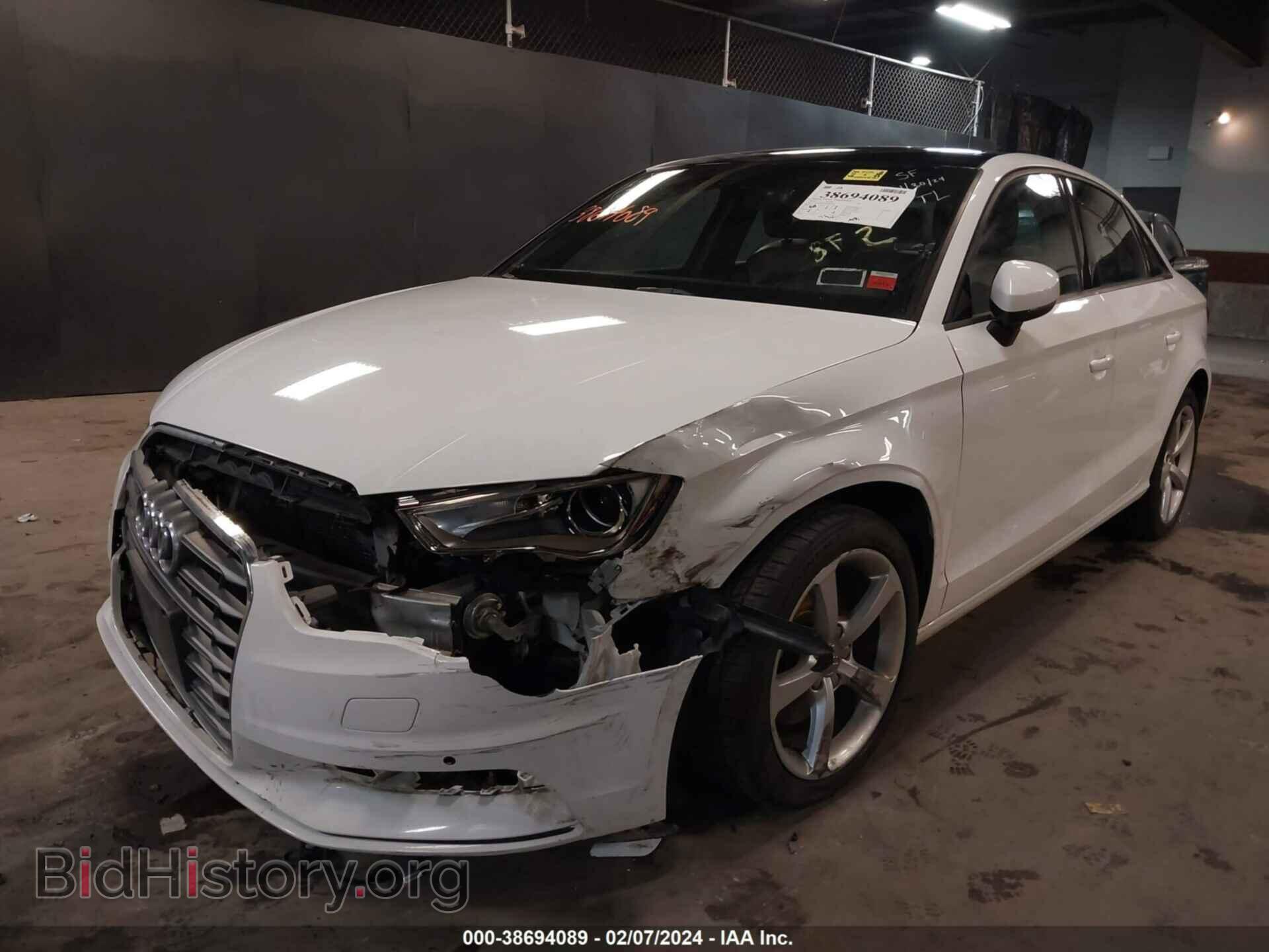 2016 AUDI A3 - VIN: WAUB8GFF5G1024849 - Фото 2