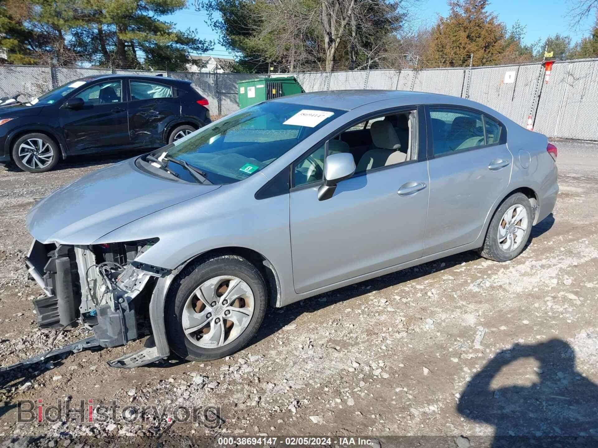 2013 HONDA CIVIC - VIN: 19XFB2F53DE265558 - Photo 2