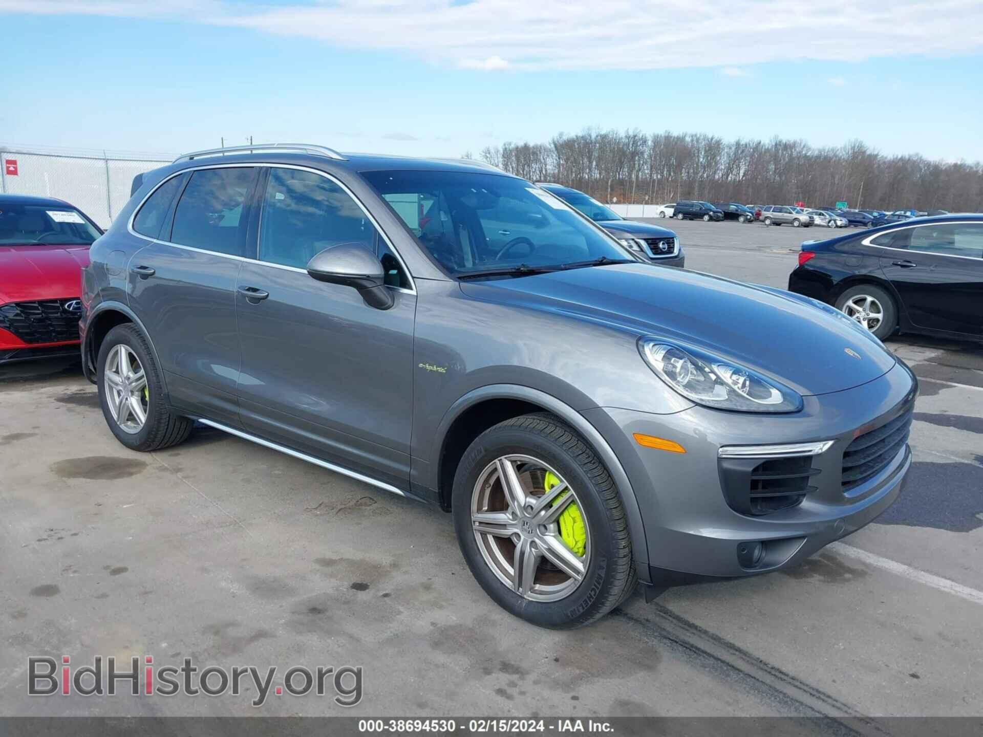 Фотография WP1AE2A20HLA71130 - PORSCHE CAYENNE E-HYBRID 2017