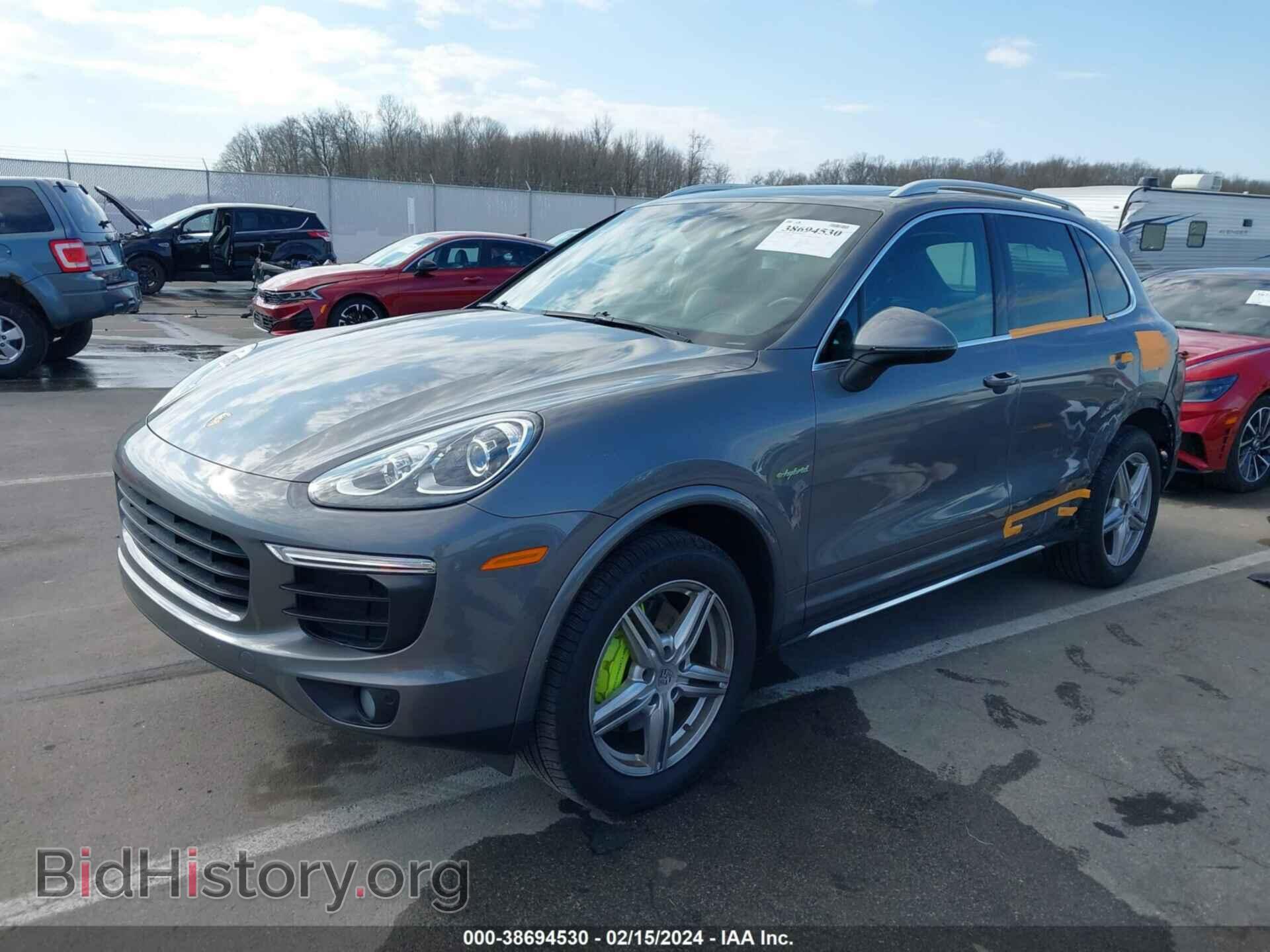 2017 PORSCHE CAYENNE E-HYBRID - VIN: WP1AE2A20HLA71130 - Фото 2