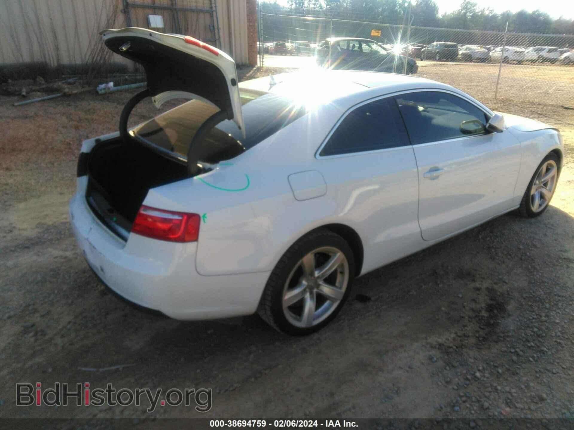 2013 AUDI A5 - VIN: WAUCFAFR5DA077757 - Фото 4