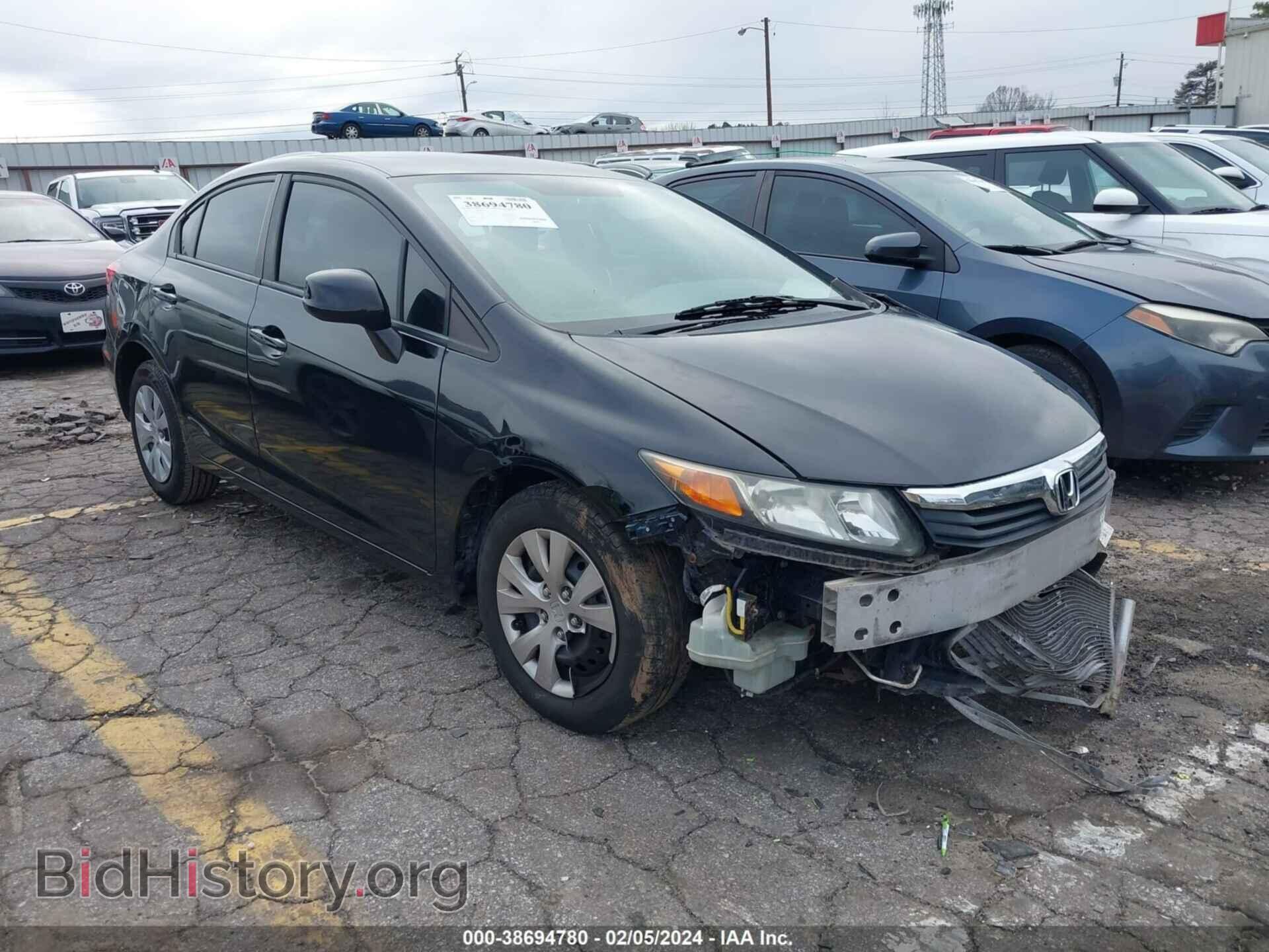 Photo 19XFB2F57CE311102 - HONDA CIVIC 2012