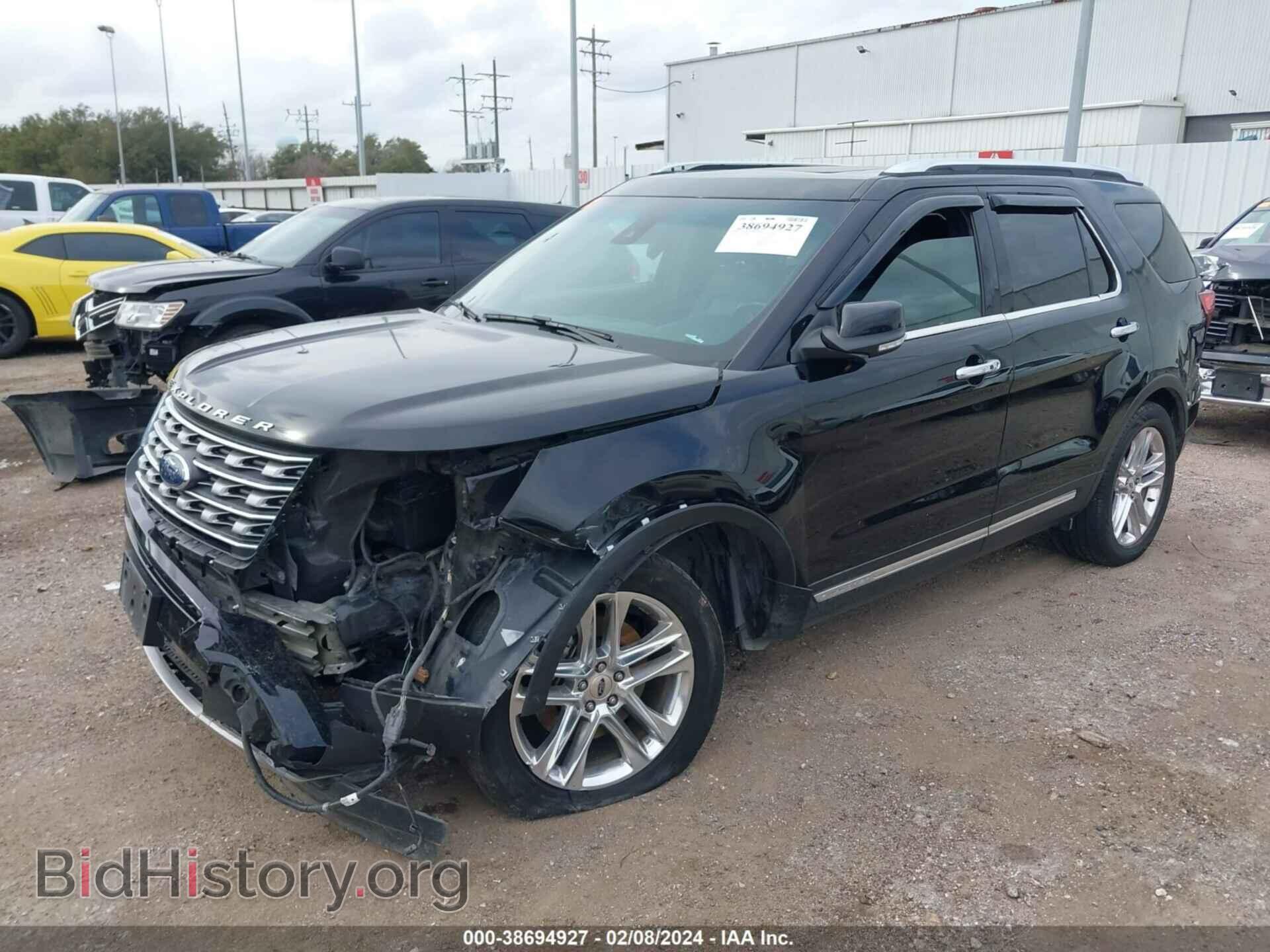 2016 FORD EXPLORER - VIN: 1FM5K7FH4GGC40154 - Фото 2