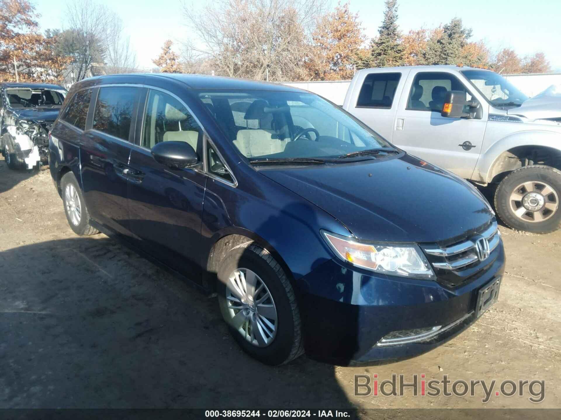 Фотография 5FNRL5H22GB132531 - HONDA ODYSSEY 2016