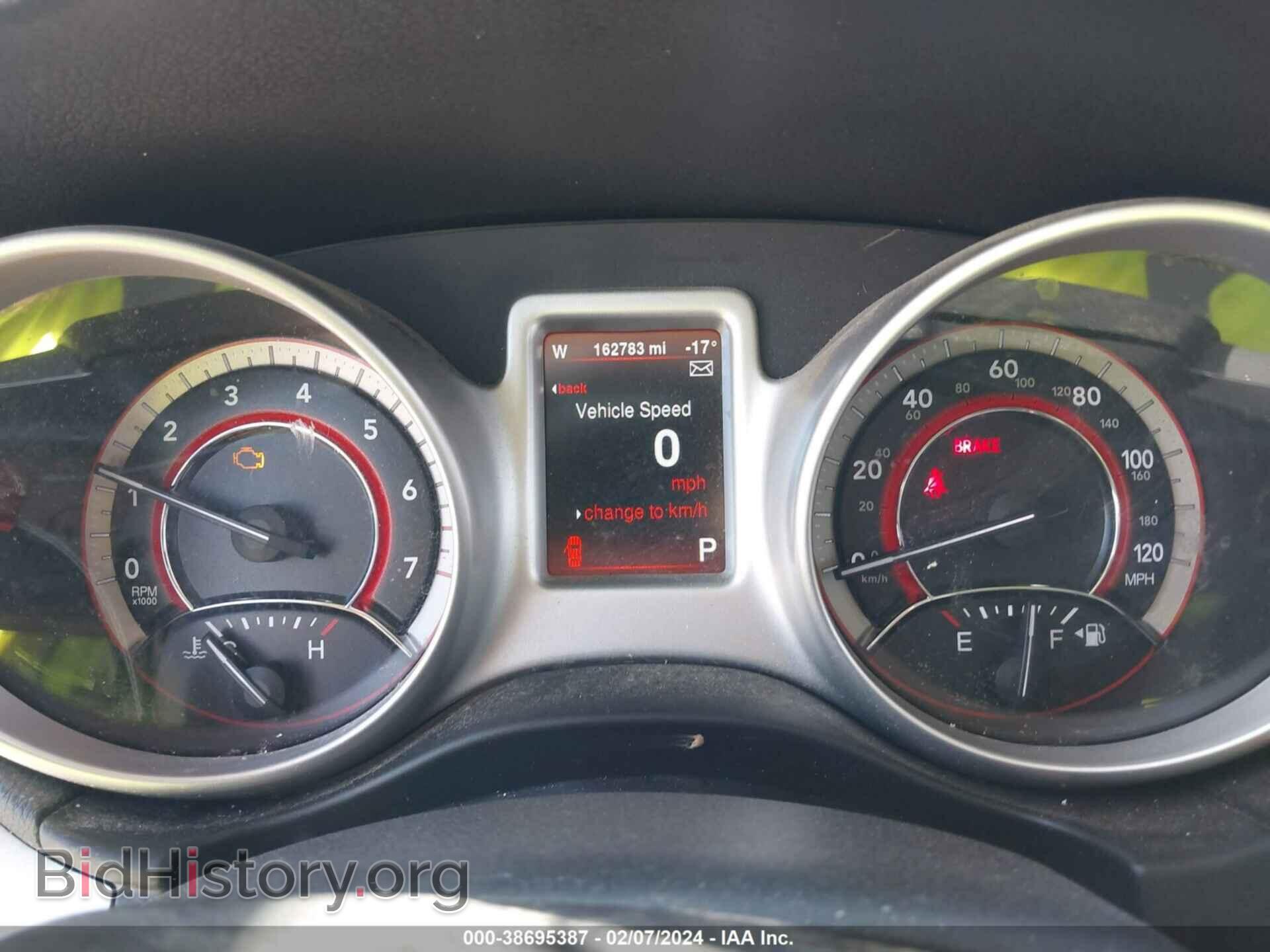 2014 DODGE JOURNEY - VIN: 3C4PDCBB4ET268921 - Фото 7