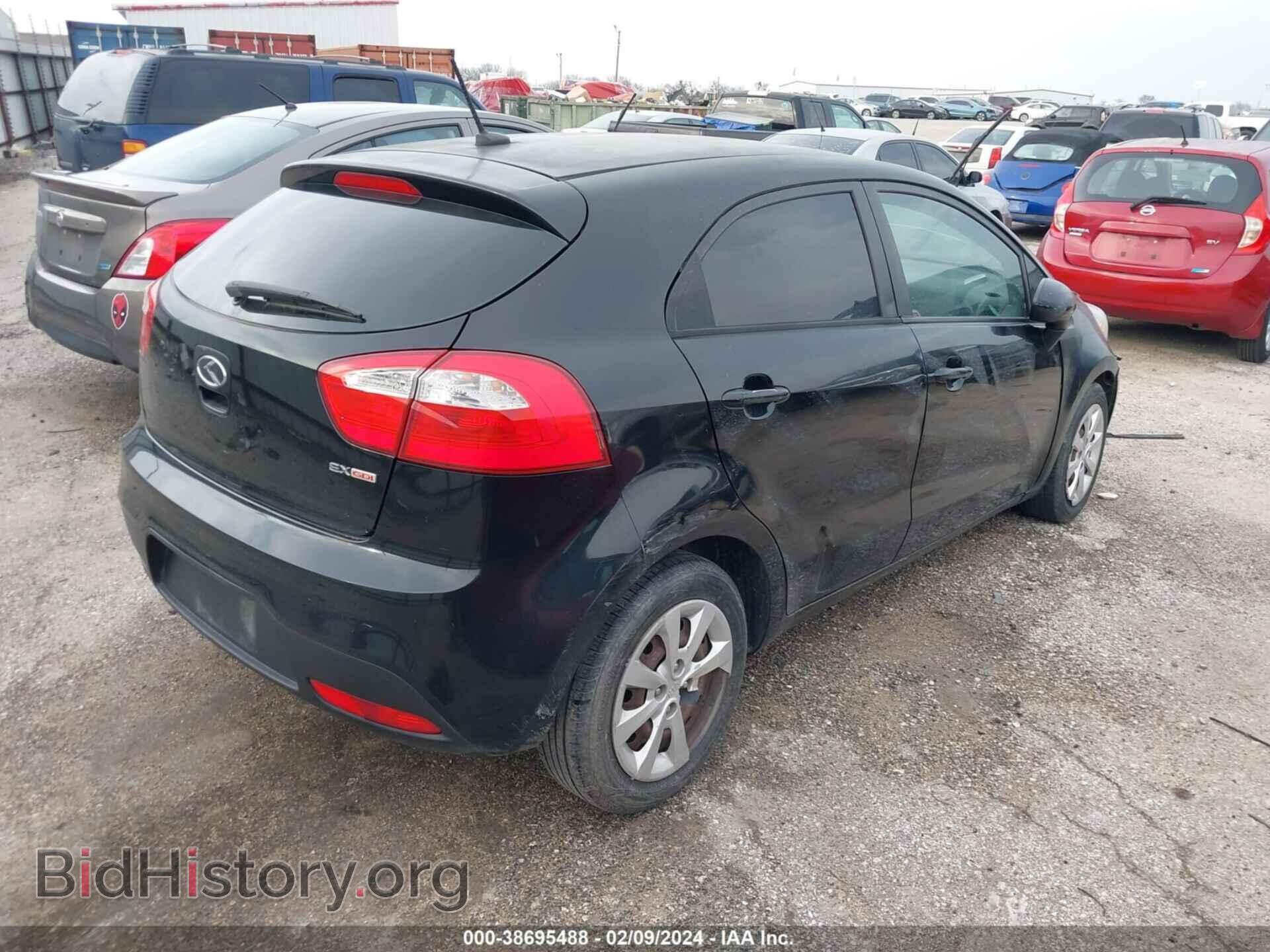 2012 KIA RIO5 - VIN: KNADN5A30C6079533 - Фото 4