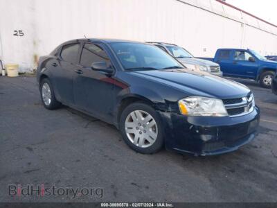 2012 Dodge AVENGER SE, black — VIN 1C3CDZAB8CN331622, IAAI