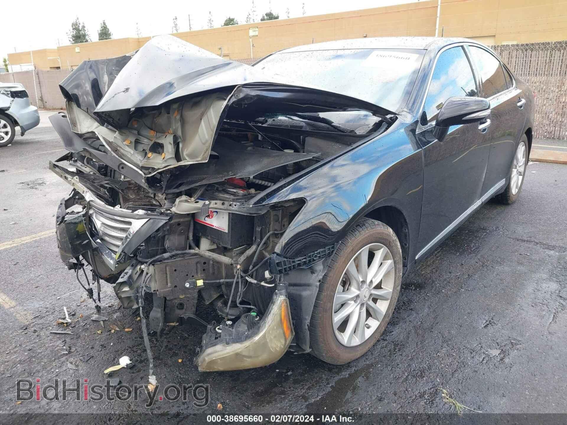 2011 LEXUS ES 350 - VIN: JTHBK1EG4B2441747 - Фото 2