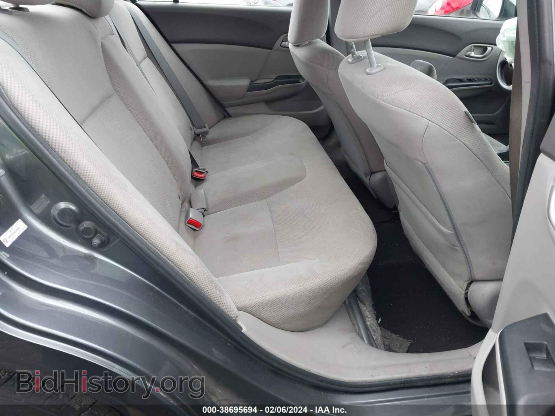2012 HONDA CIVIC - VIN: 19XFB2F59CE378963 - Фото 8