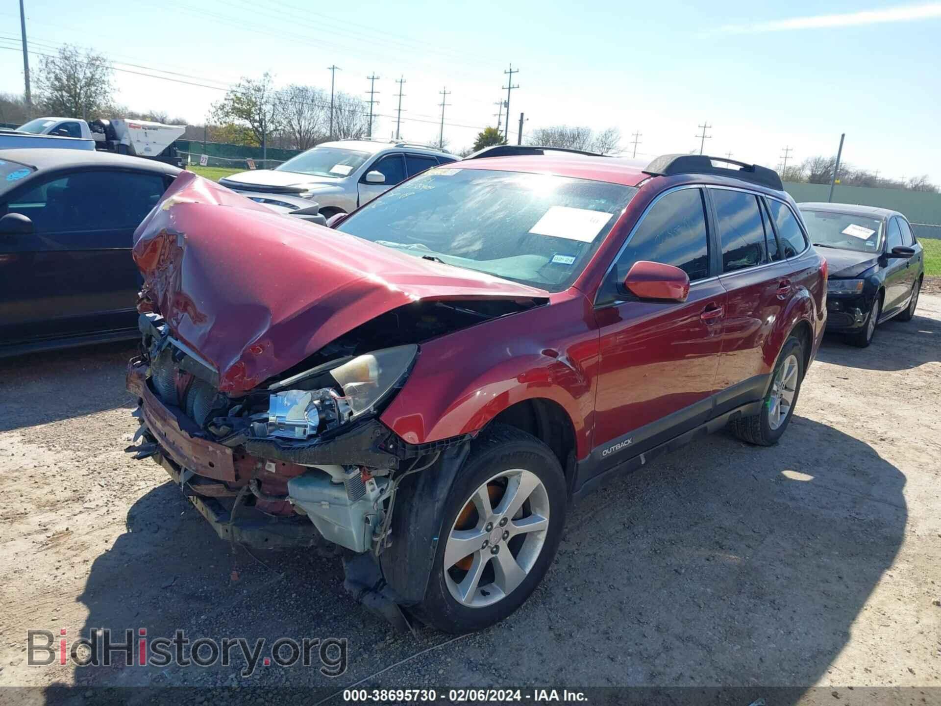 2014 SUBARU OUTBACK - VIN: 4S4BRBCC6E3327858 - Фото 2